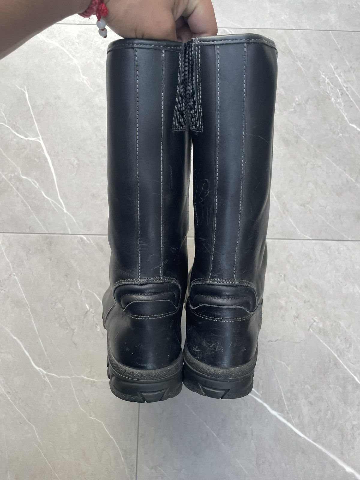 Vintage 70s Vintage Military Black Leather Combat Boots Size US 9 / EU 42 - 11 Thumbnail