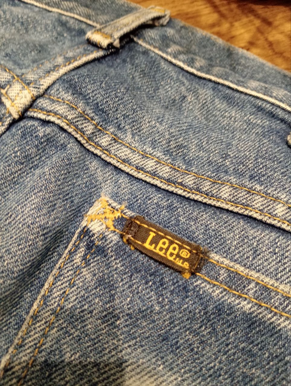 Lee RARE LEE RIDERS VINTAGE DENIM JEANS - SIZE 33x34 Size US 33 - 16 Thumbnail