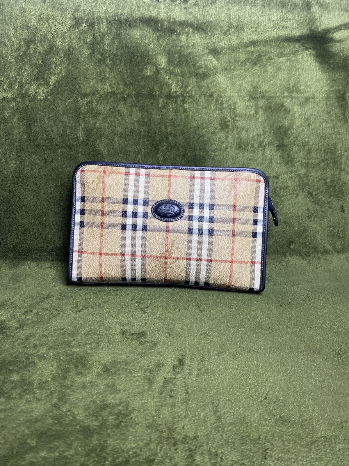 Burberry Vintage BURBERRY nova check clutch bag canvas leather Size ONE SIZE - 1 Thumbnail