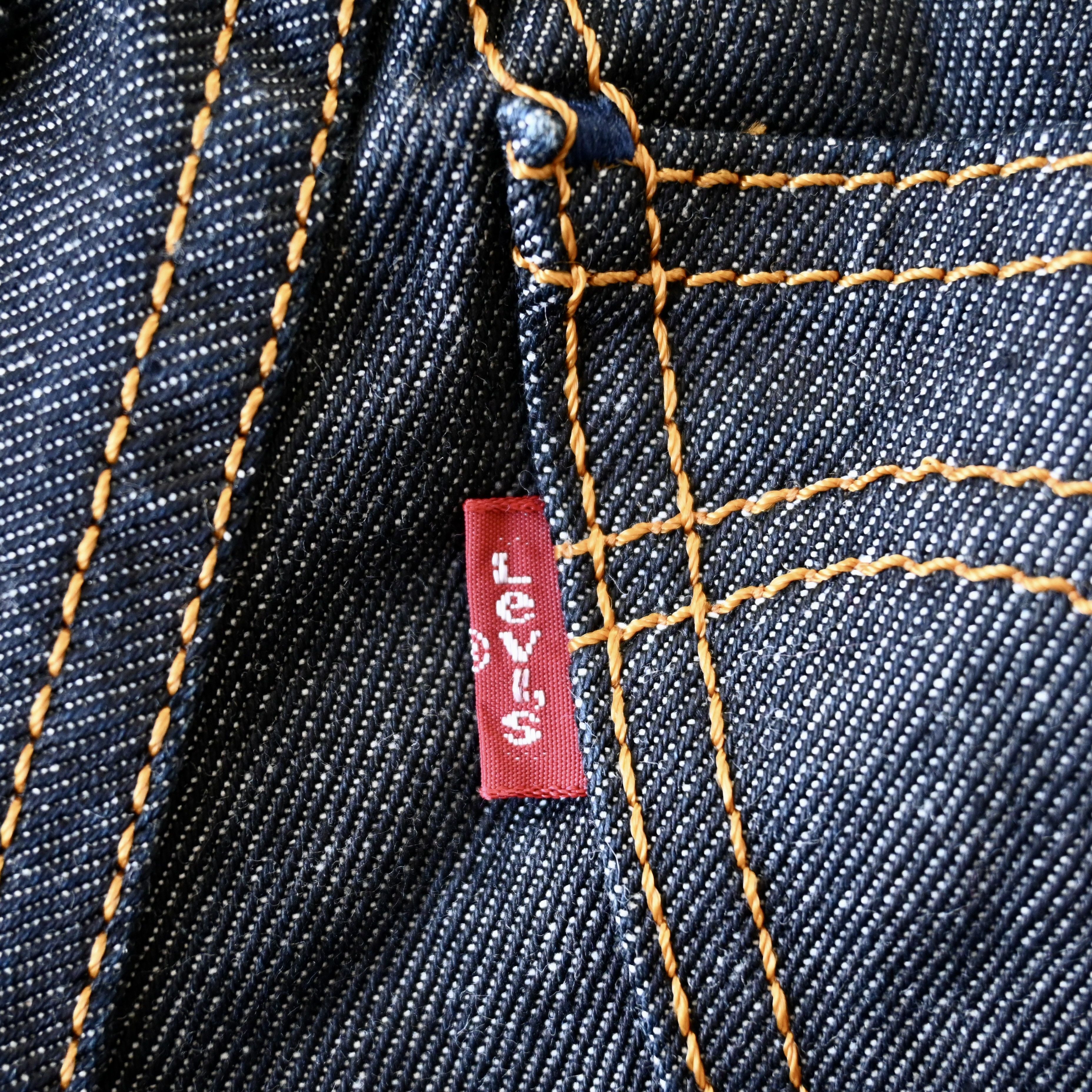 Levi's VTG, 2005 Levi's A606 slim rigid jeans, made in Japan Size US 29 - 12 Thumbnail