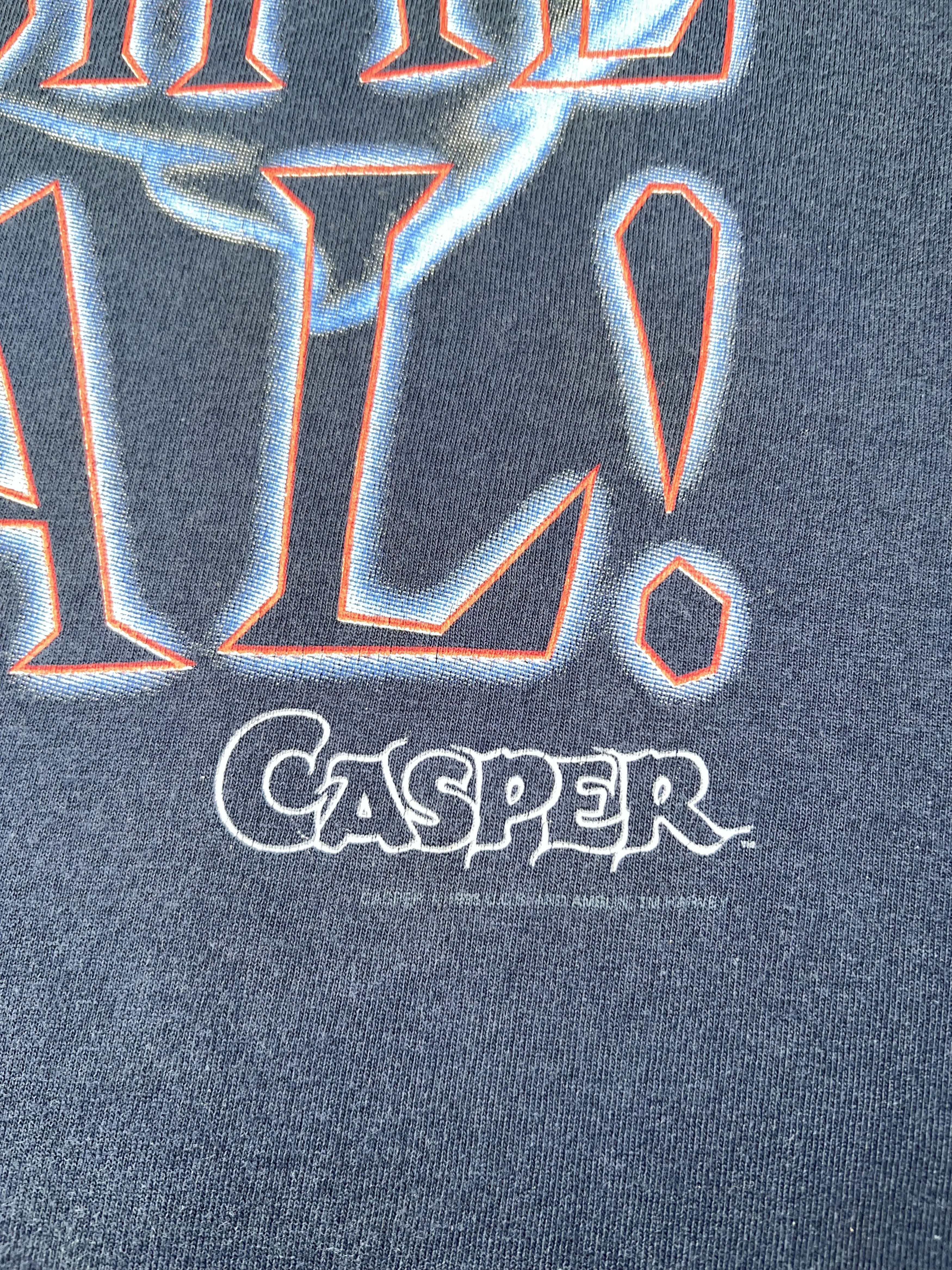 Vintage Vintage 1995 Casper Big Fleshie Deal Cartoon Movie T-shirt Size US XL / EU 56 / 4 - 7 Thumbnail