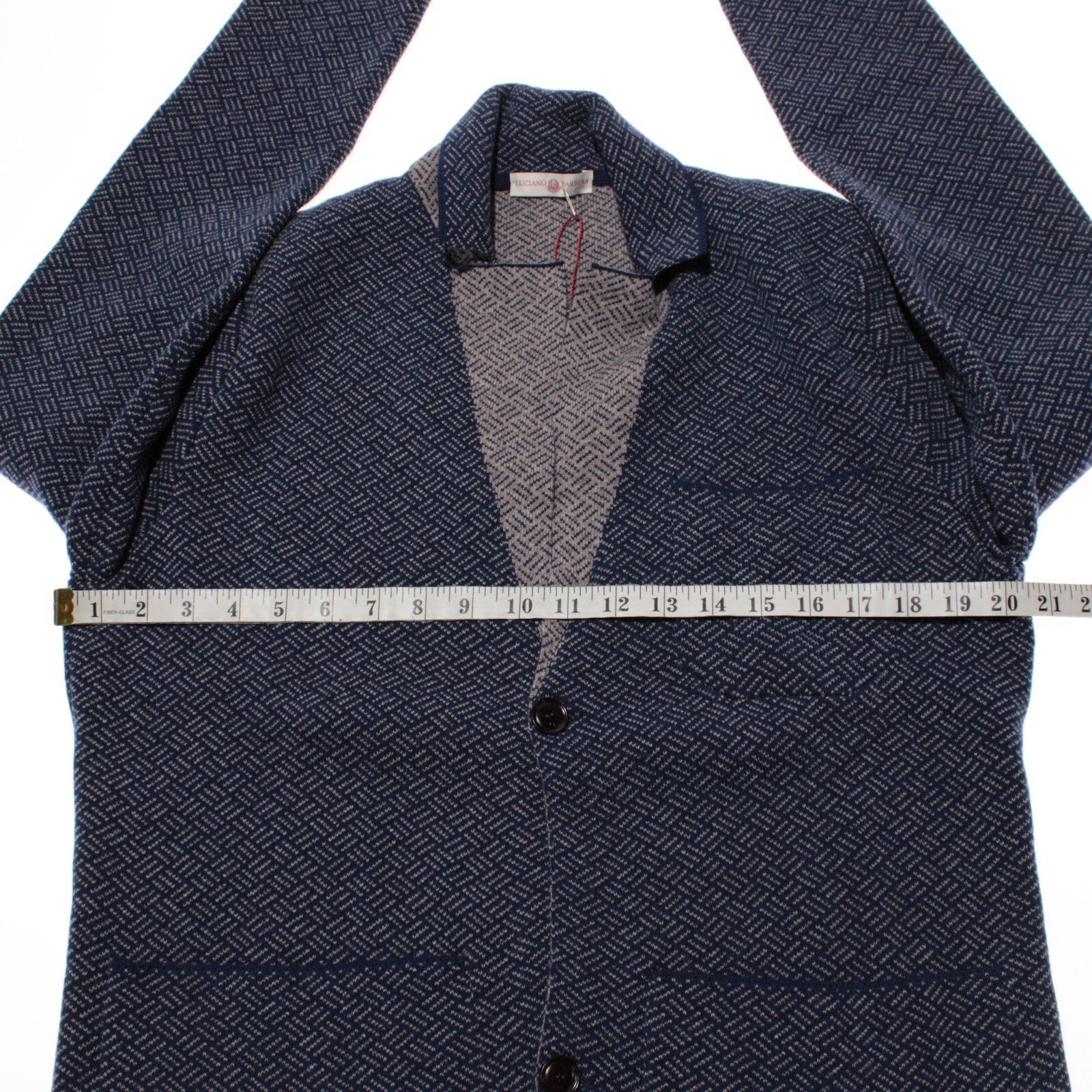Luciano Barbera Luciano Barbera Sweater Size US M in Blue Size US M / EU 48-50 / 2 - 4 Thumbnail
