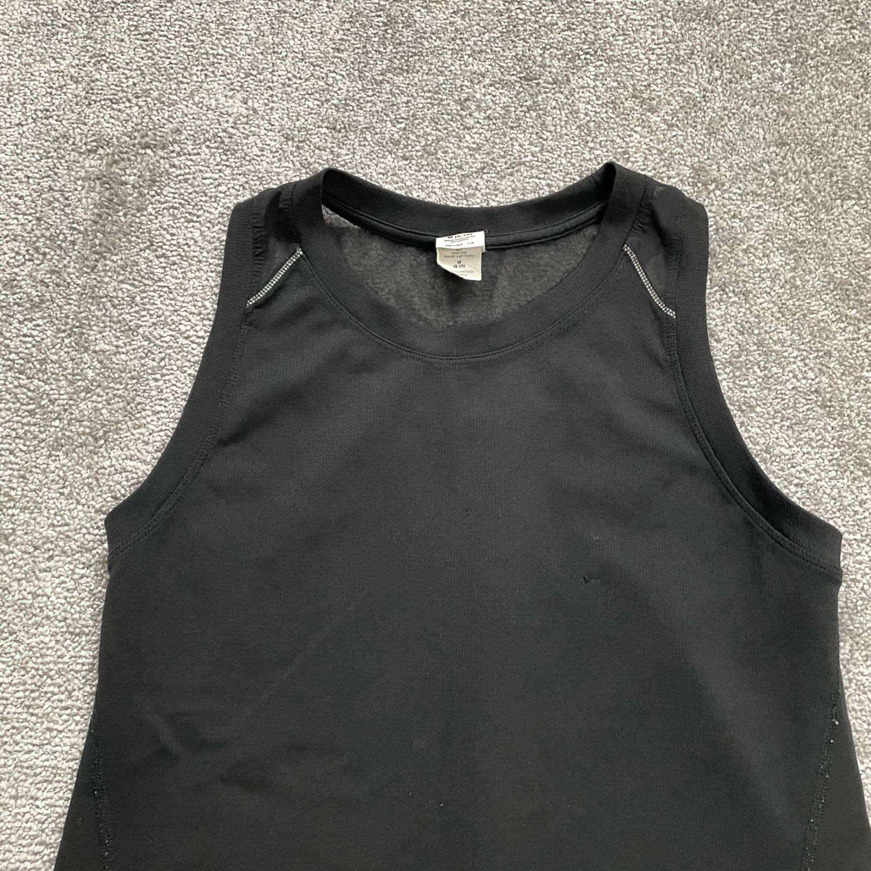 Avia Avia Tank Top Womens M Black Crew Neck Sleeveless Active Athletic Shirt Size M / US 6-8 / IT 42-44 - 3 Thumbnail