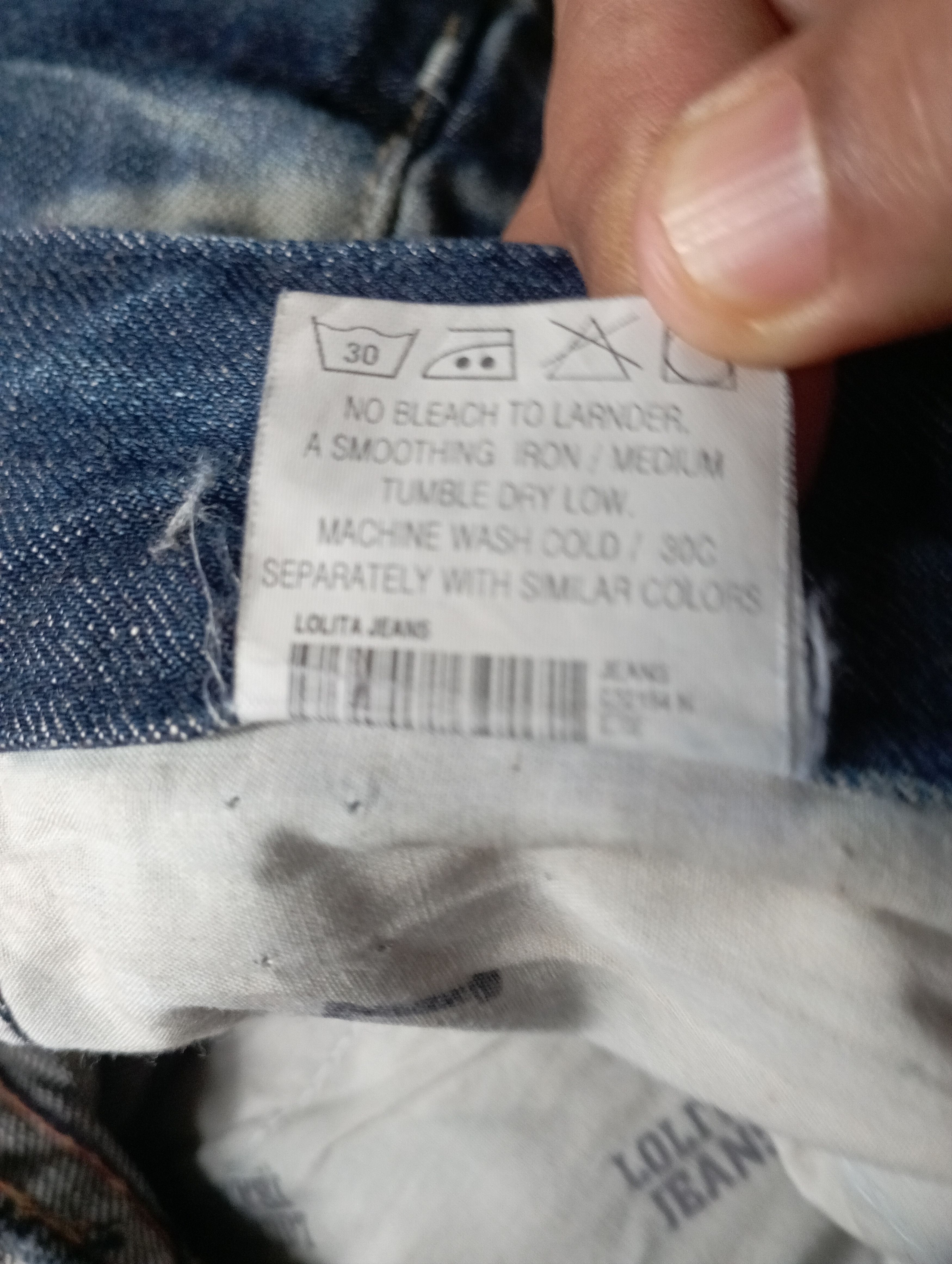 Tornado Mart Super Flare Jeans Mud Rusty Lolita Yoshitomo Nara Jeans Size 24" / US 00 / IT 34 - 19 Thumbnail