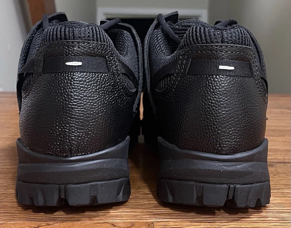 Maison Margiela Security Low Top Sneakers Black Mens Size 42