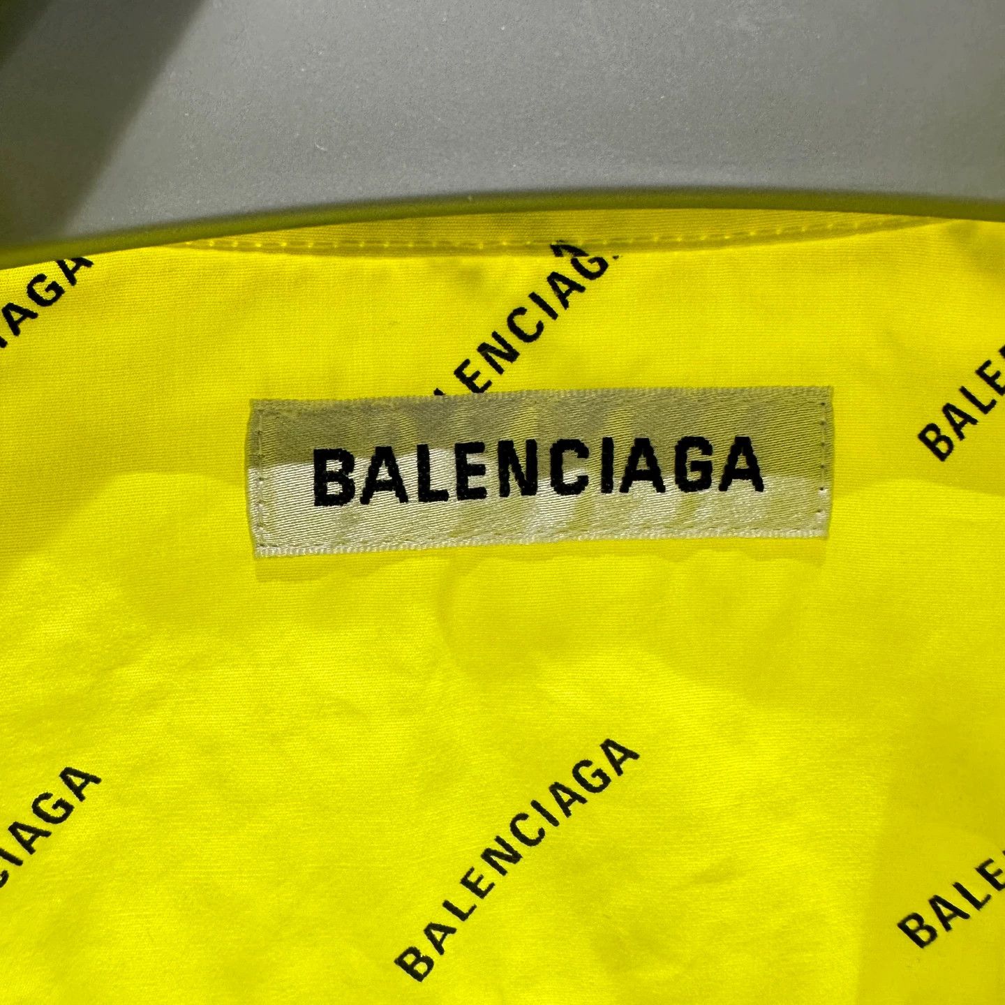 Balenciaga Balenciaga apr327 Fluo Ylw PS L/S Shirt 34 Cotton Size XXS / US 00 / IT 34 - 3 Thumbnail
