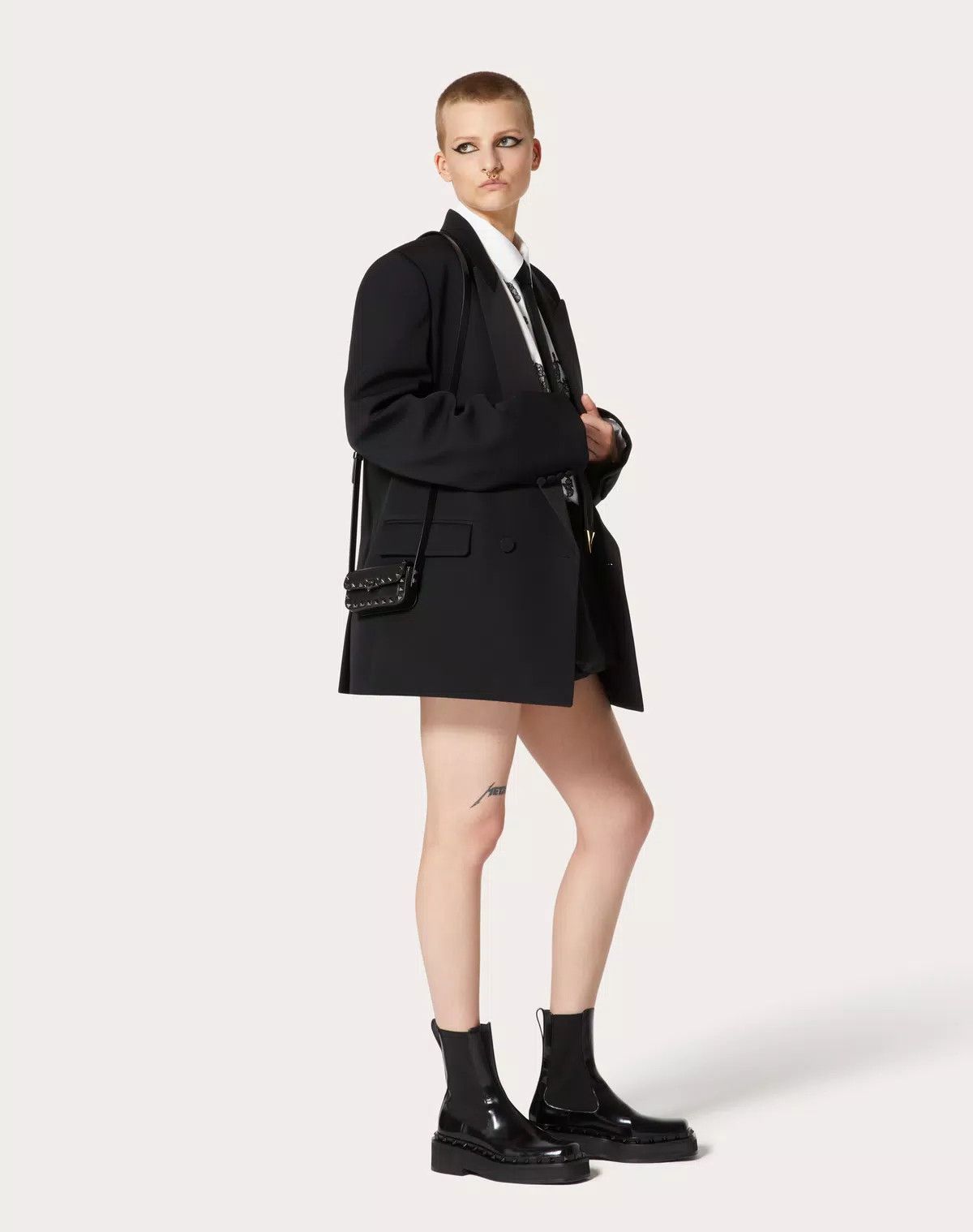 Valentino o1s1wg110426 Size: OS / Rockstud23 Calfskin Shoulder Bag Size ONE SIZE - 2 Thumbnail