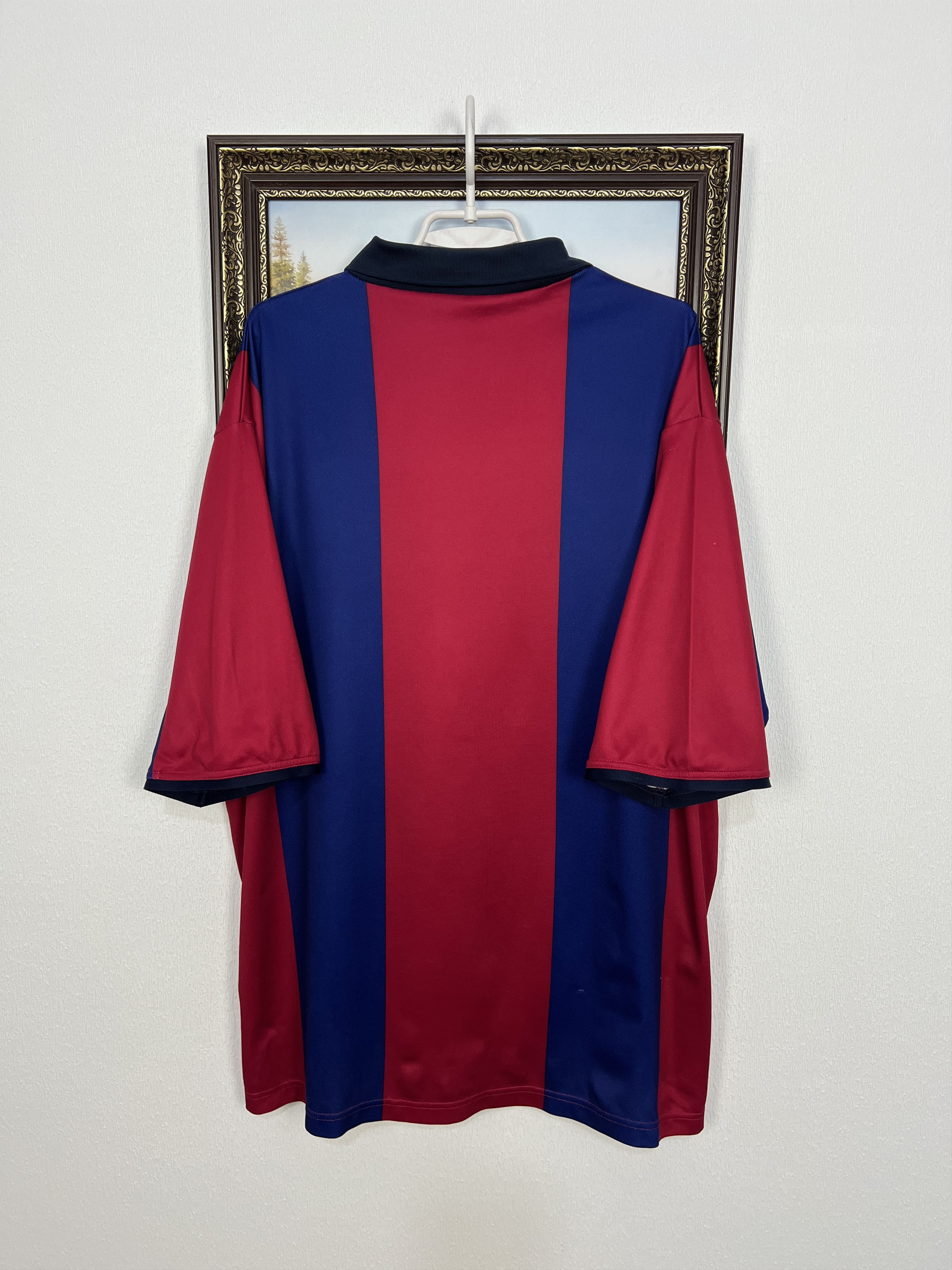 Nike Barcelona football shirt 1999 Soccer Nike Camiseta Mens Size US XXL / EU 58 / 5 - 11 Thumbnail