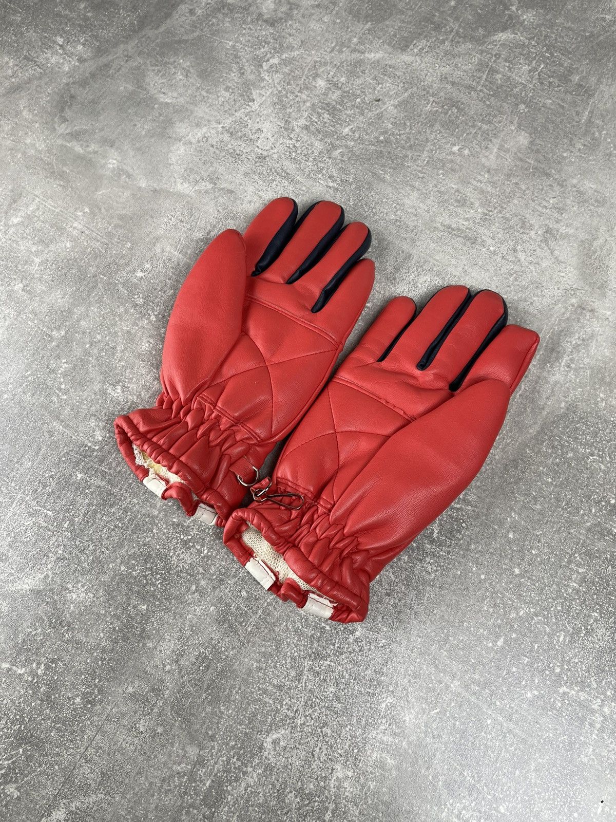 Japanese Brand × Vintage Awesome Vintage Racing Y2K Moto Biker Gloves Size ONE SIZE - 2 Thumbnail