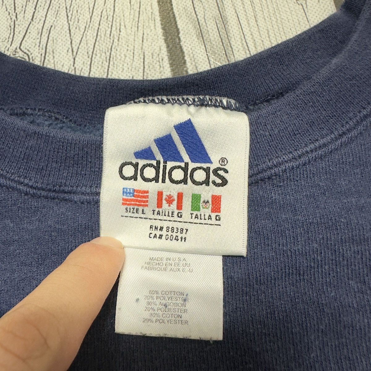 Adidas Vintage Adidas sweatshirt Grailed