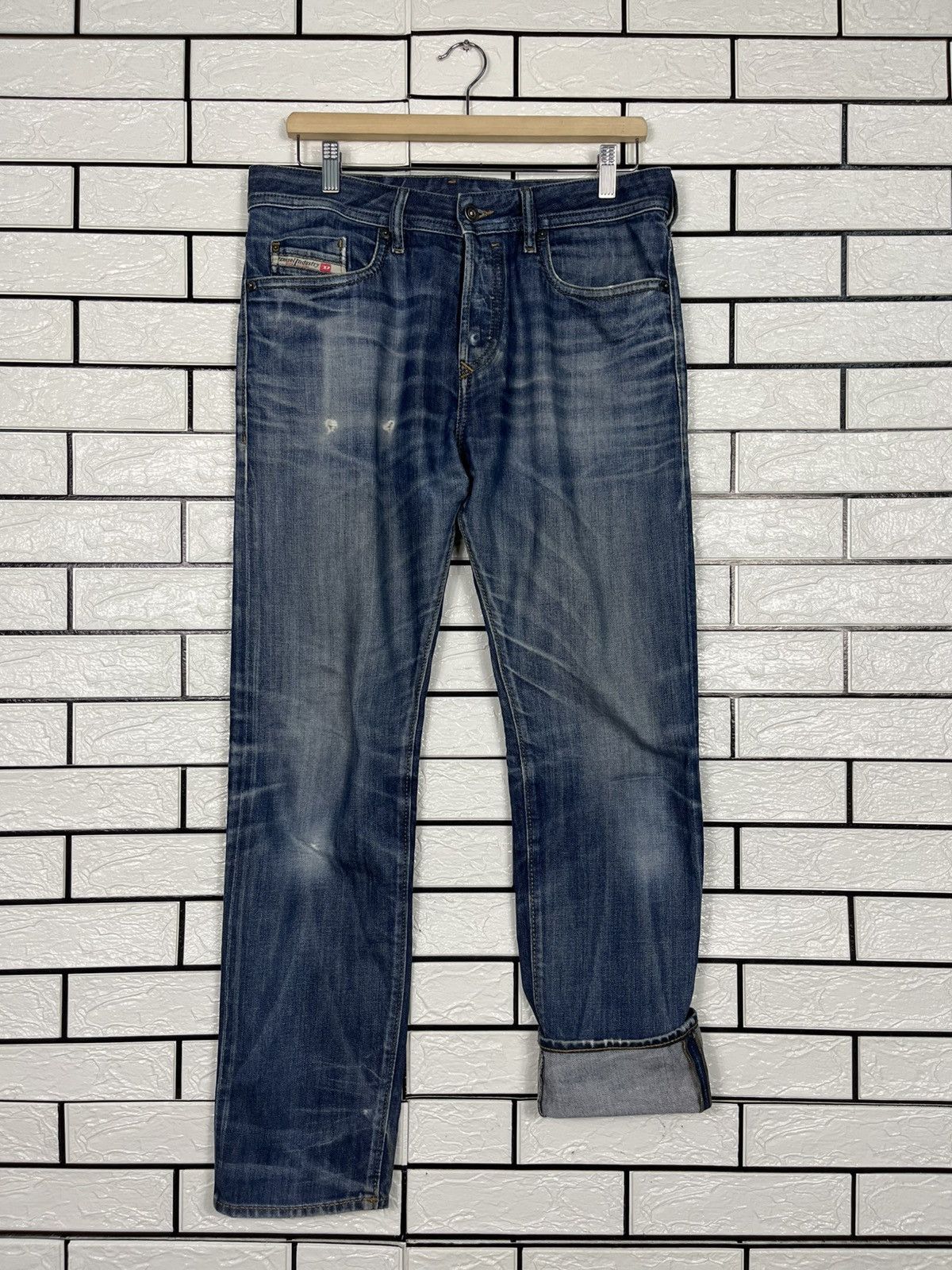 Diesel Vintage Diesel Distressed Denim Jeans Size US 32 / EU 48 - 13 Thumbnail
