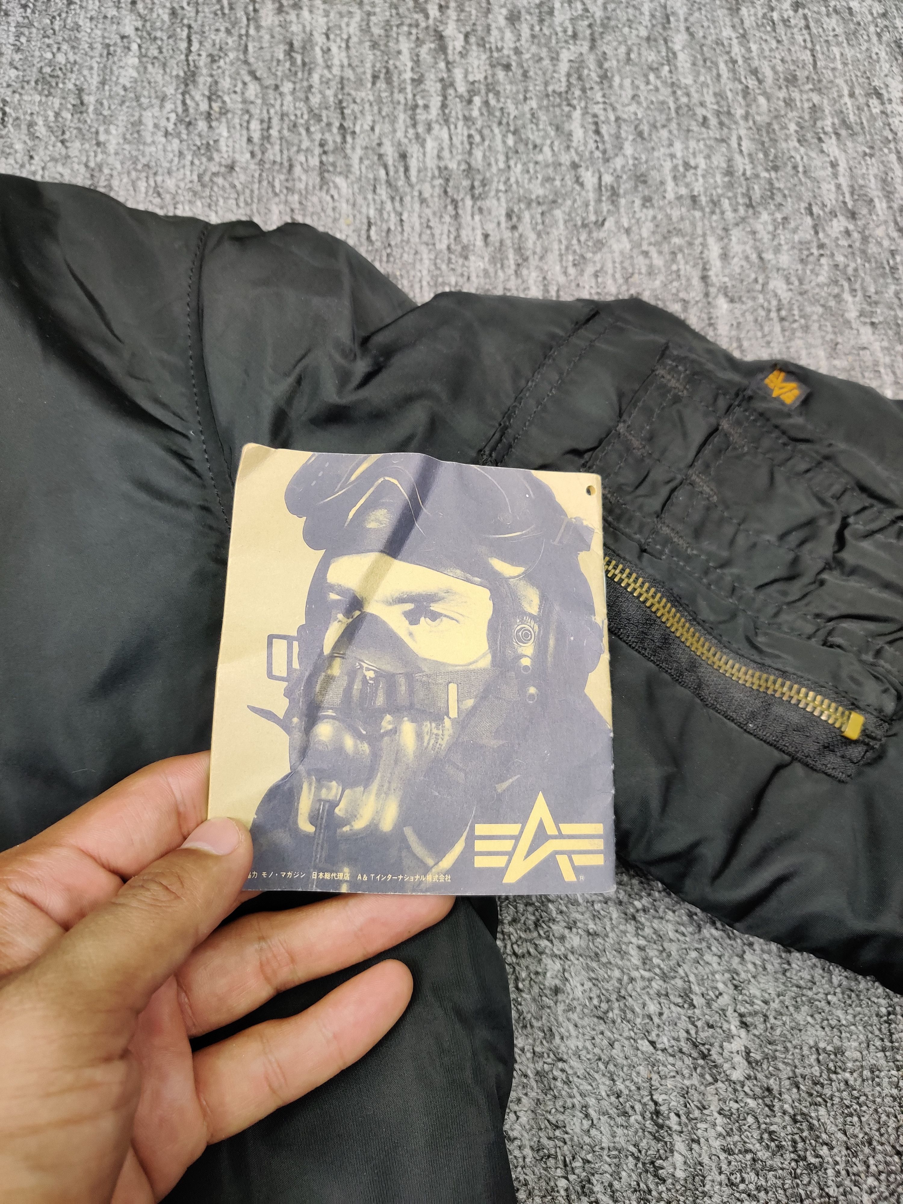 Alpha Industries Vintage Alpha Industries MA-1 Flight Bomber Jacket Size US M / EU 48-50 / 2 - 15 Thumbnail