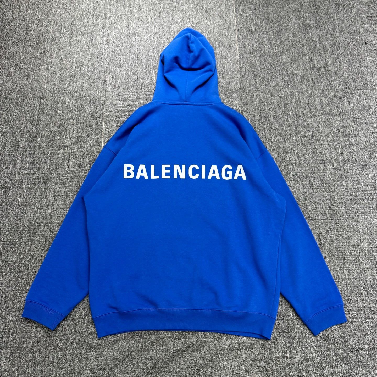 Balenciaga Balenciaga Logo Print Hoodie L 98 New Stains Size US L / EU 52-54 / 3 - 6 Thumbnail