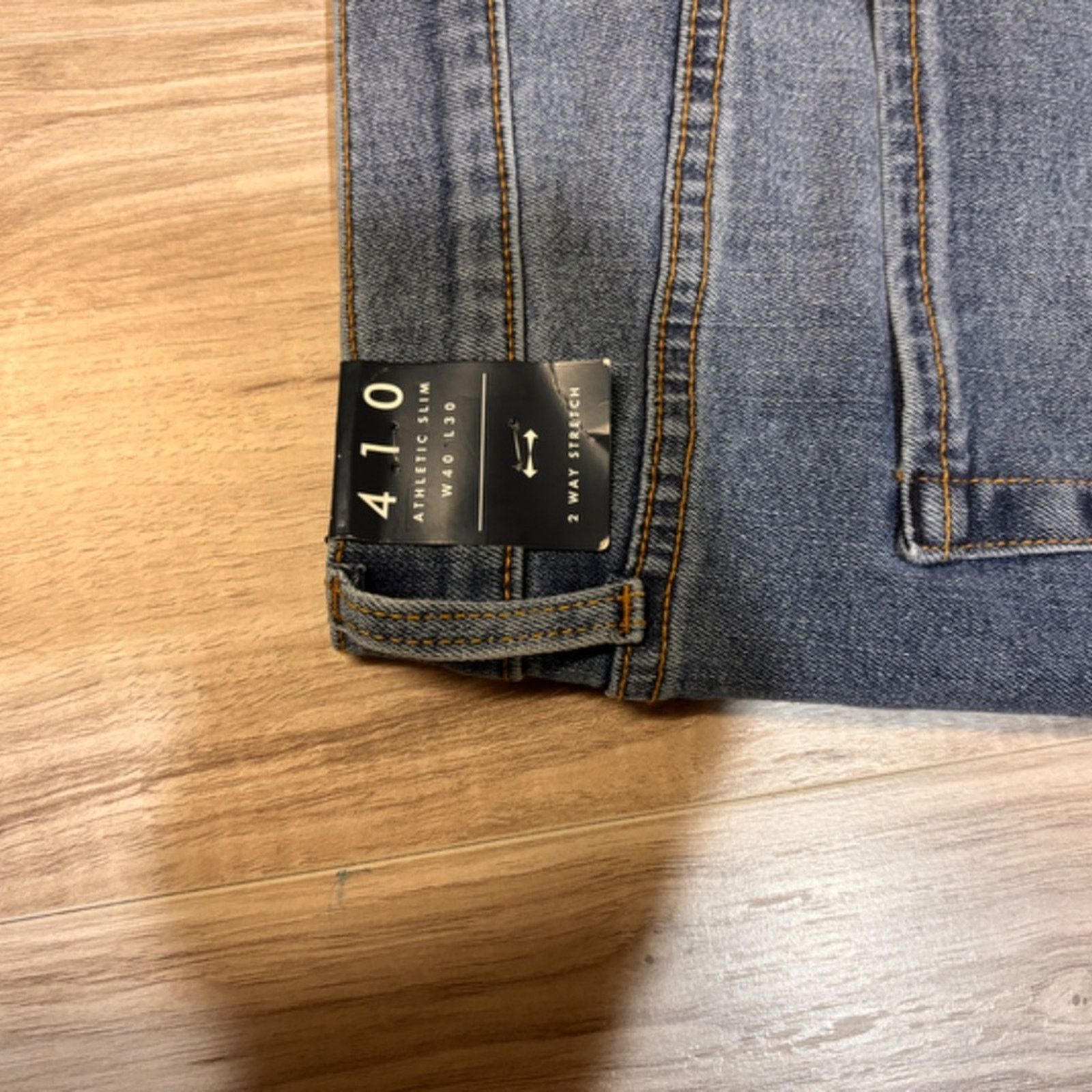 Lucky Brand NWT Lucky Brand Distressed 410 Athletic Slim Jeans - 40x30 Size US 40 / EU 56 - 9 Thumbnail