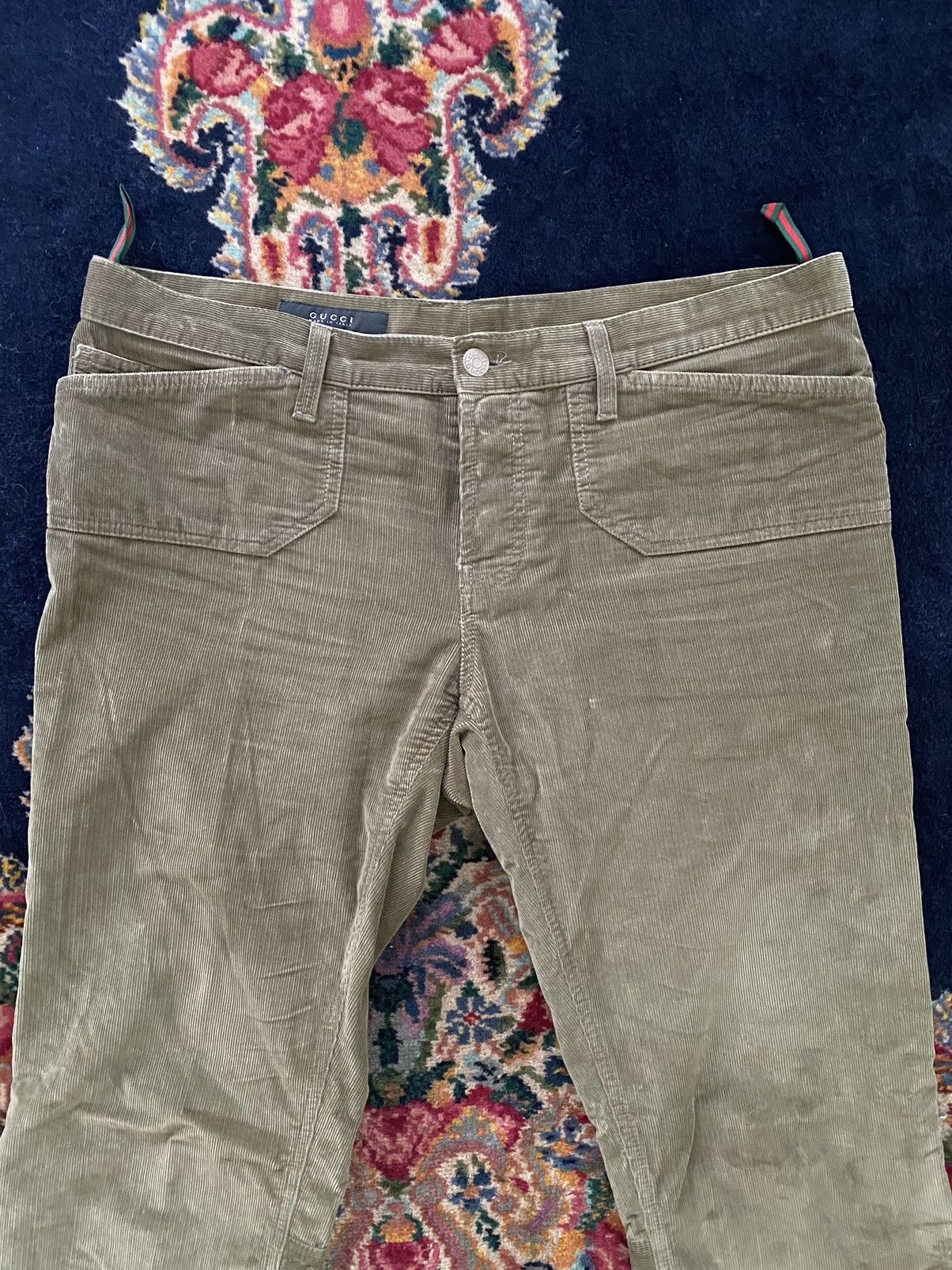 Gucci Gucci Corduroy Pants Grailed 9557