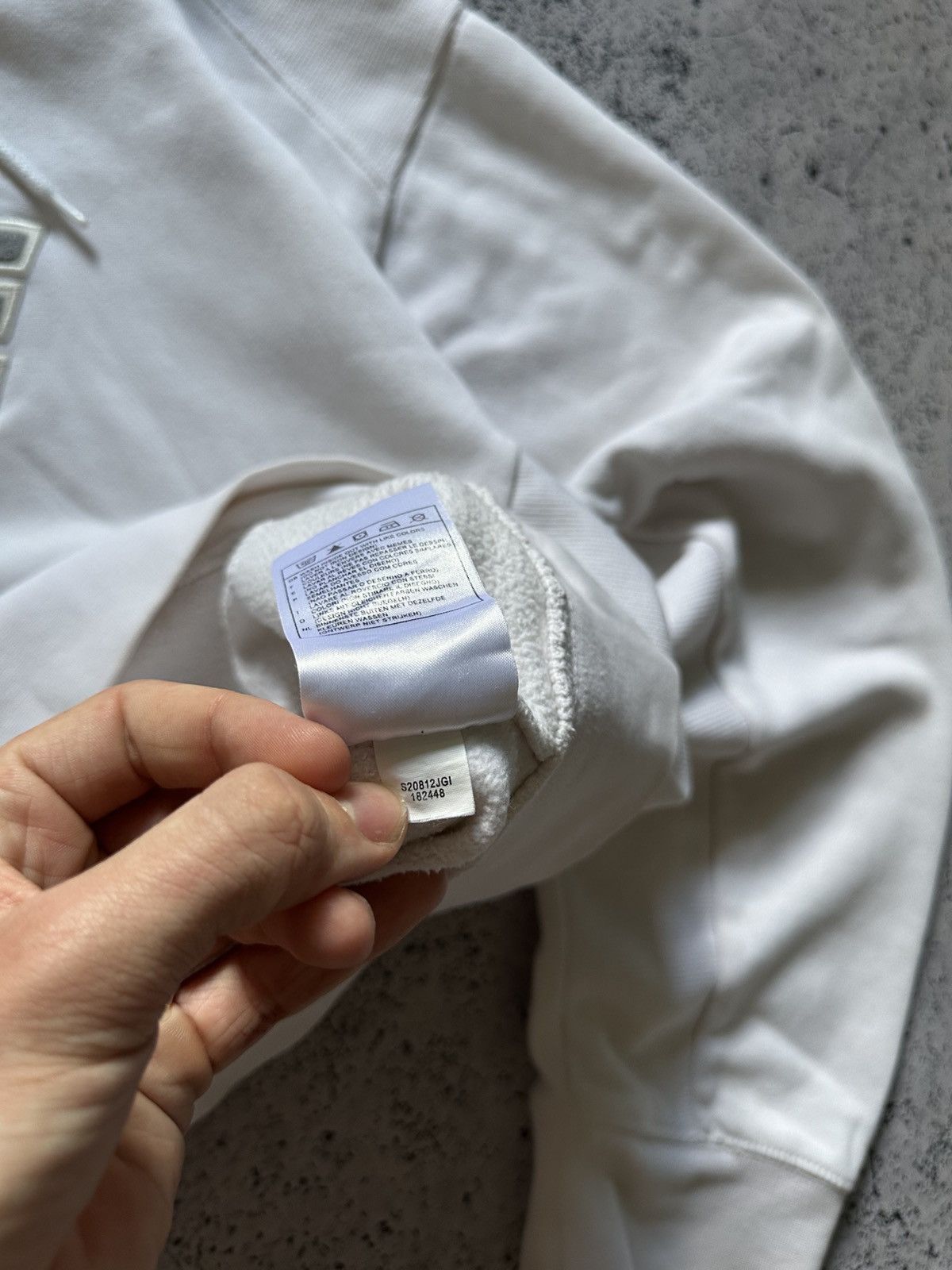 Nike Vintage Nike Boxy Fit Hoodie Center Logo Teddy White Y2K USA Size US M / EU 48-50 / 2 - 4 Thumbnail