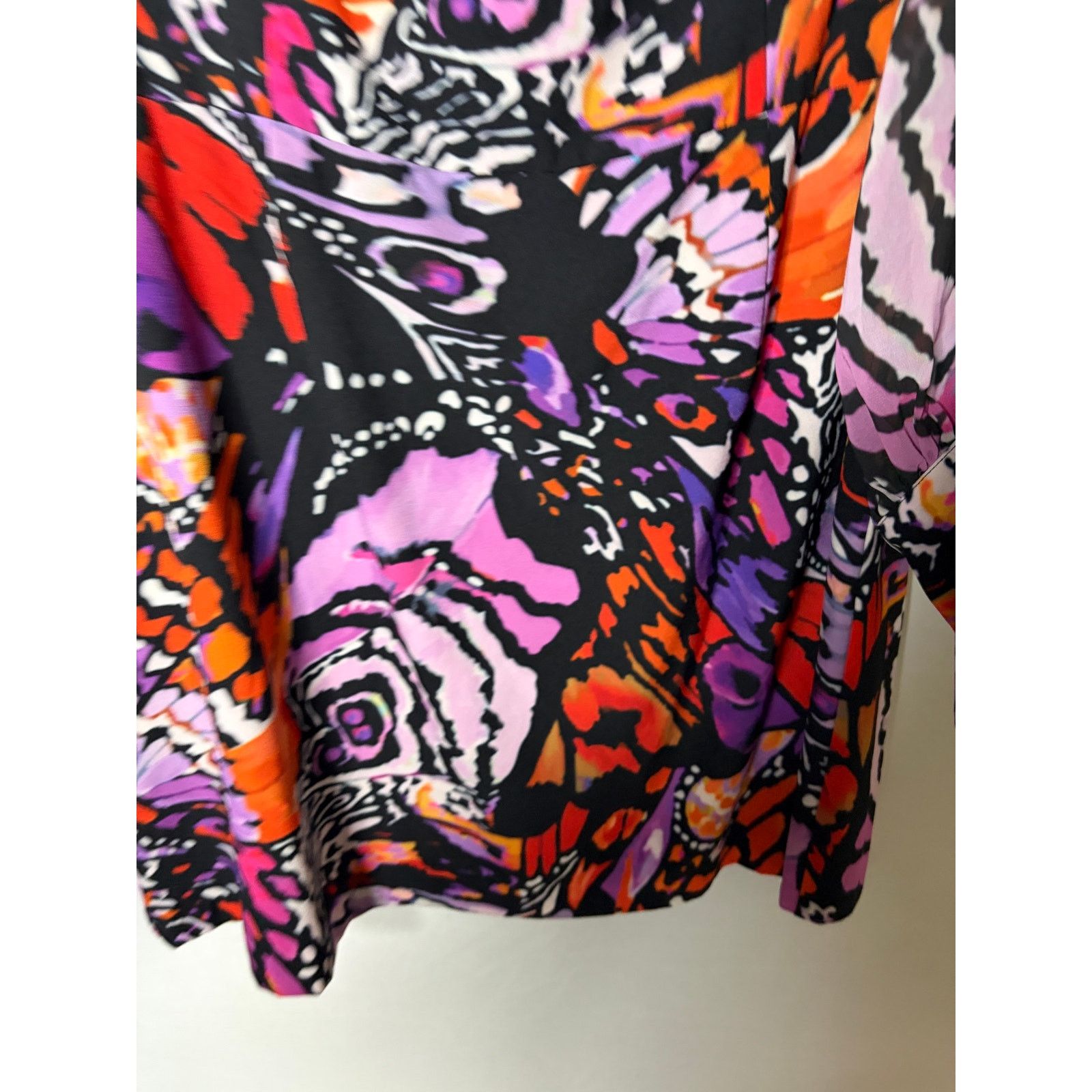Hutch Anthropologie Hutch Elaine Mini Dress in purple orange sz 18 Size XXL / US 16-18 / IT 52-54 - 6 Thumbnail