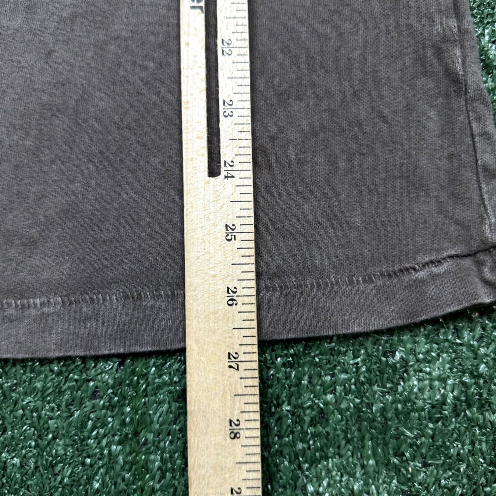 Abercrombie & Fitch Abercrombie & Fitch Shirt Men L Brown Short Sleeve Solid Logo Knit's Regular Fit Cotton Casual Size US L / EU 52-54 / 3 - 7 Thumbnail