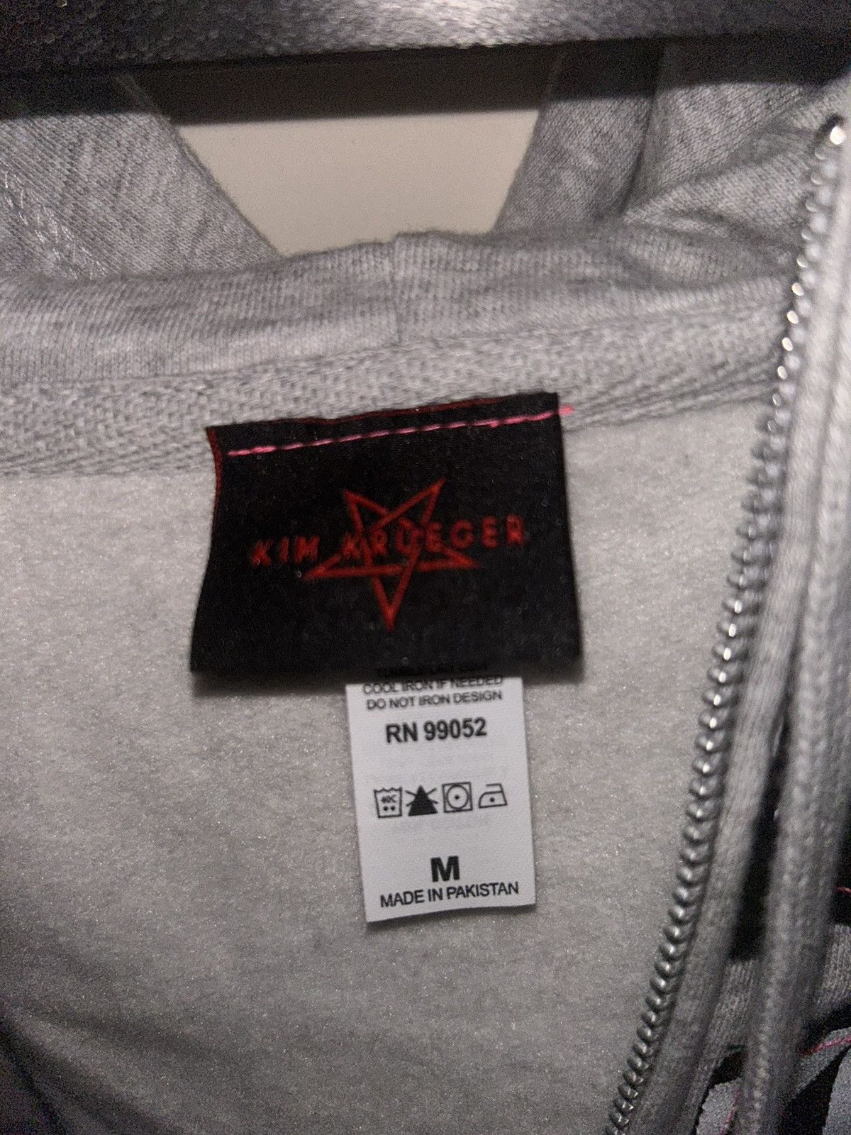 Streetwear Kim Krueger f&f “personal connection” zip | Grailed