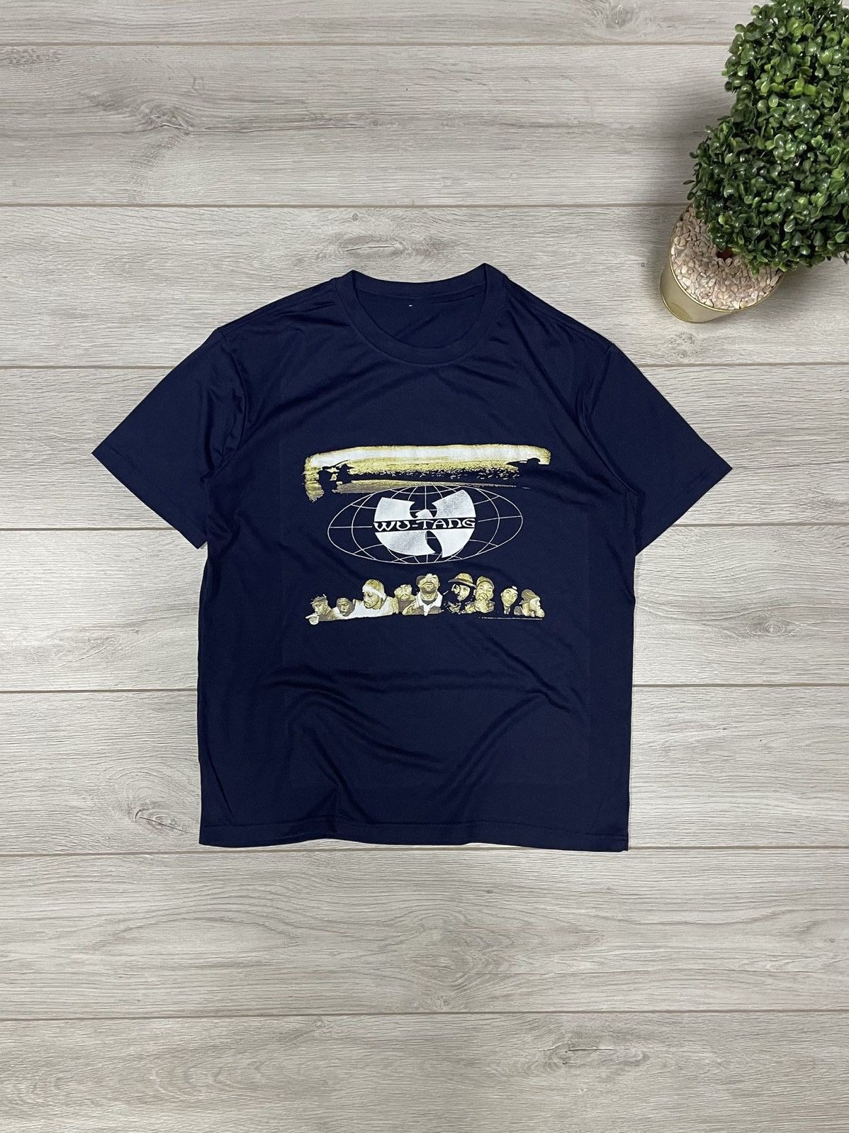 Wu-Tang Clan Wu tang clan bootleg big print t-shirt vintage Size US L / EU 52-54 / 3 - 1 Thumbnail