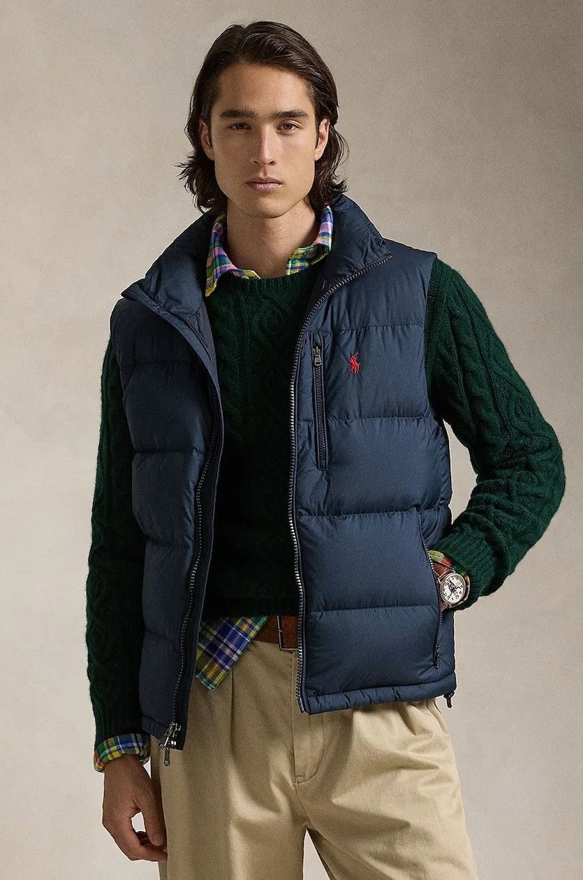 Polo Ralph Lauren Polo Ralph Lauren Down Puffer Blue Small Size US S / EU 44-46 / 1 - 2 Thumbnail