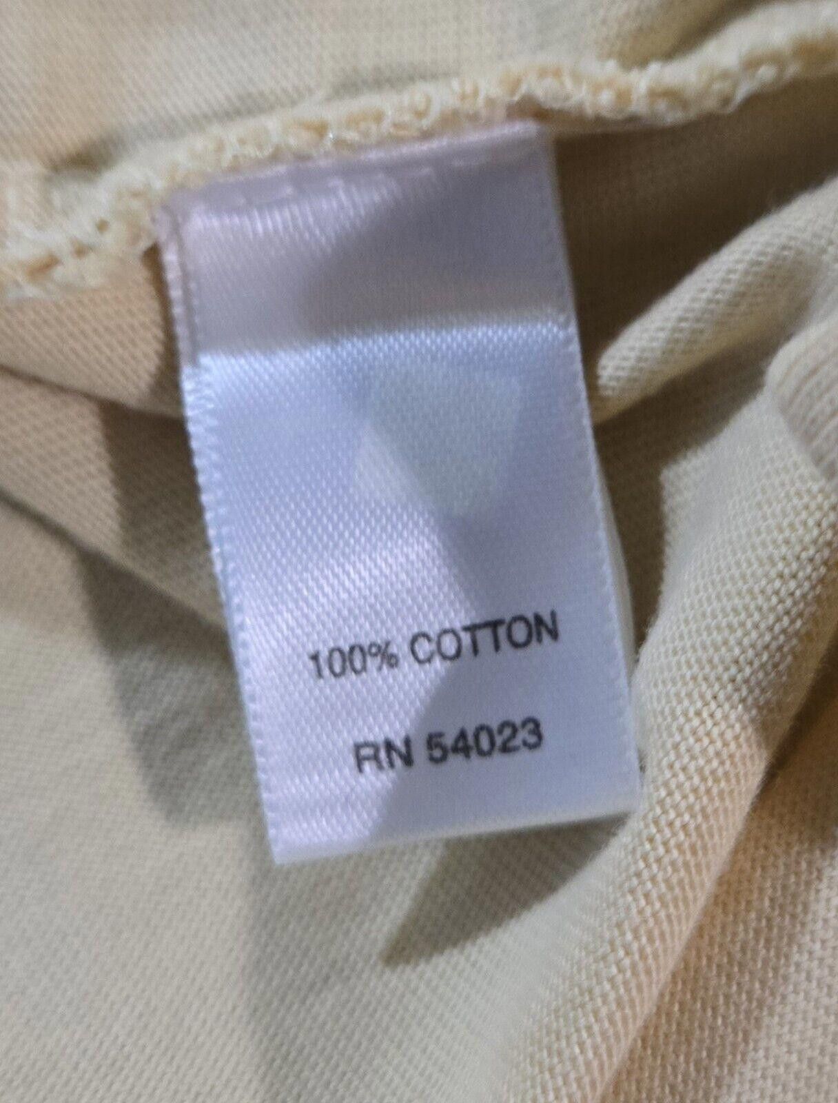 Banana Republic Banana Republic Yellow Fitted Pima Polo Size XL Size US XL / EU 56 / 4 - 9 Thumbnail