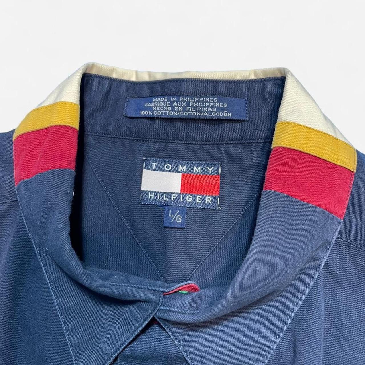 Tommy Hilfiger Tommy Hilfiger star embroidered Shirt americana collar Size US L / EU 52-54 / 3 - 4 Thumbnail