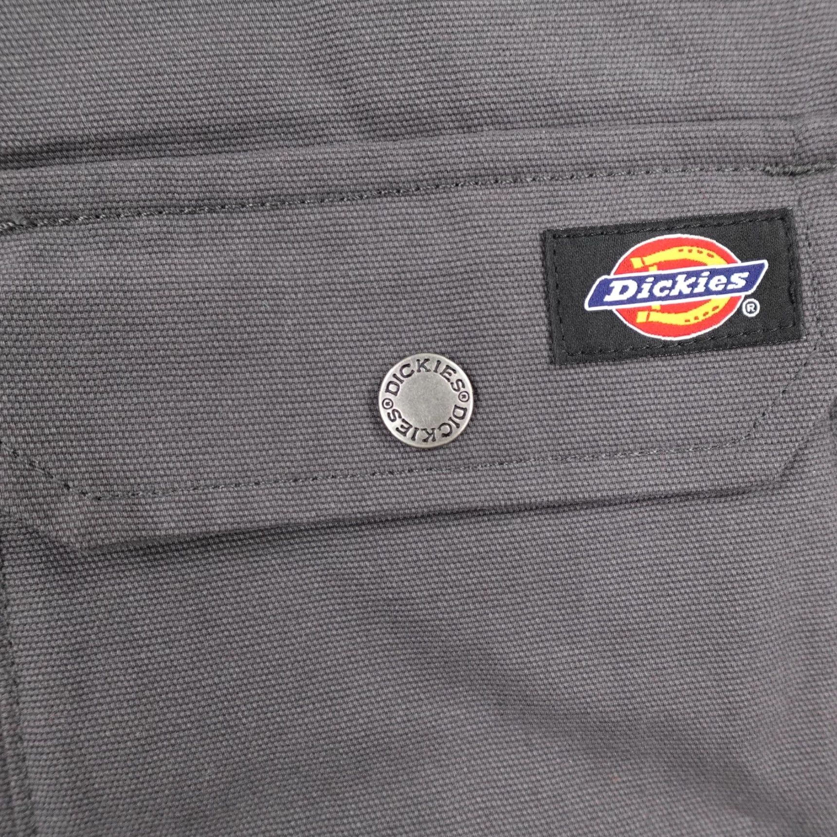 Dickies Dickies Jacket Mens 2XL Gray Canvas Quilted Lined Shacket Heavy Duty Work Coat Jacket Shirts? Size US XXL / EU 58 / 5 - 3 Thumbnail