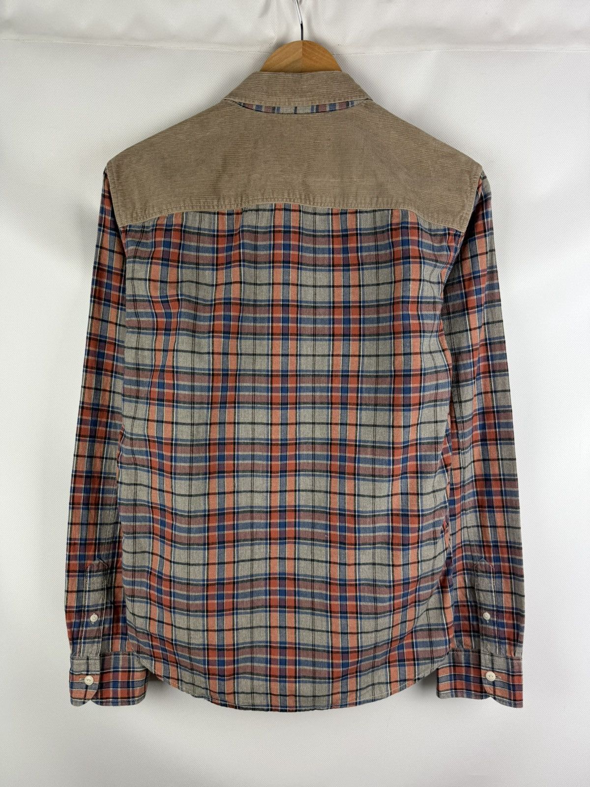 Allsaints Allsaints Hilliard LS Plaid Checked Flannel Button Up Shirt Size US S / EU 44-46 / 1 - 14 Thumbnail
