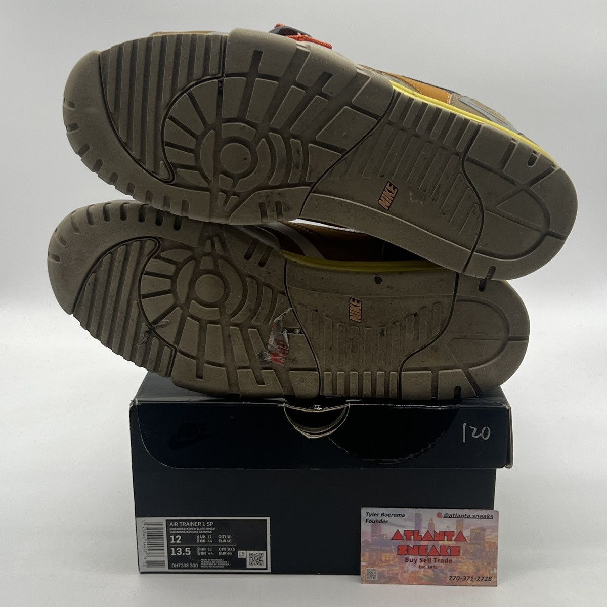 Nike Air trainer 1 coriander Size US 12 / EU 45 - 7 Thumbnail