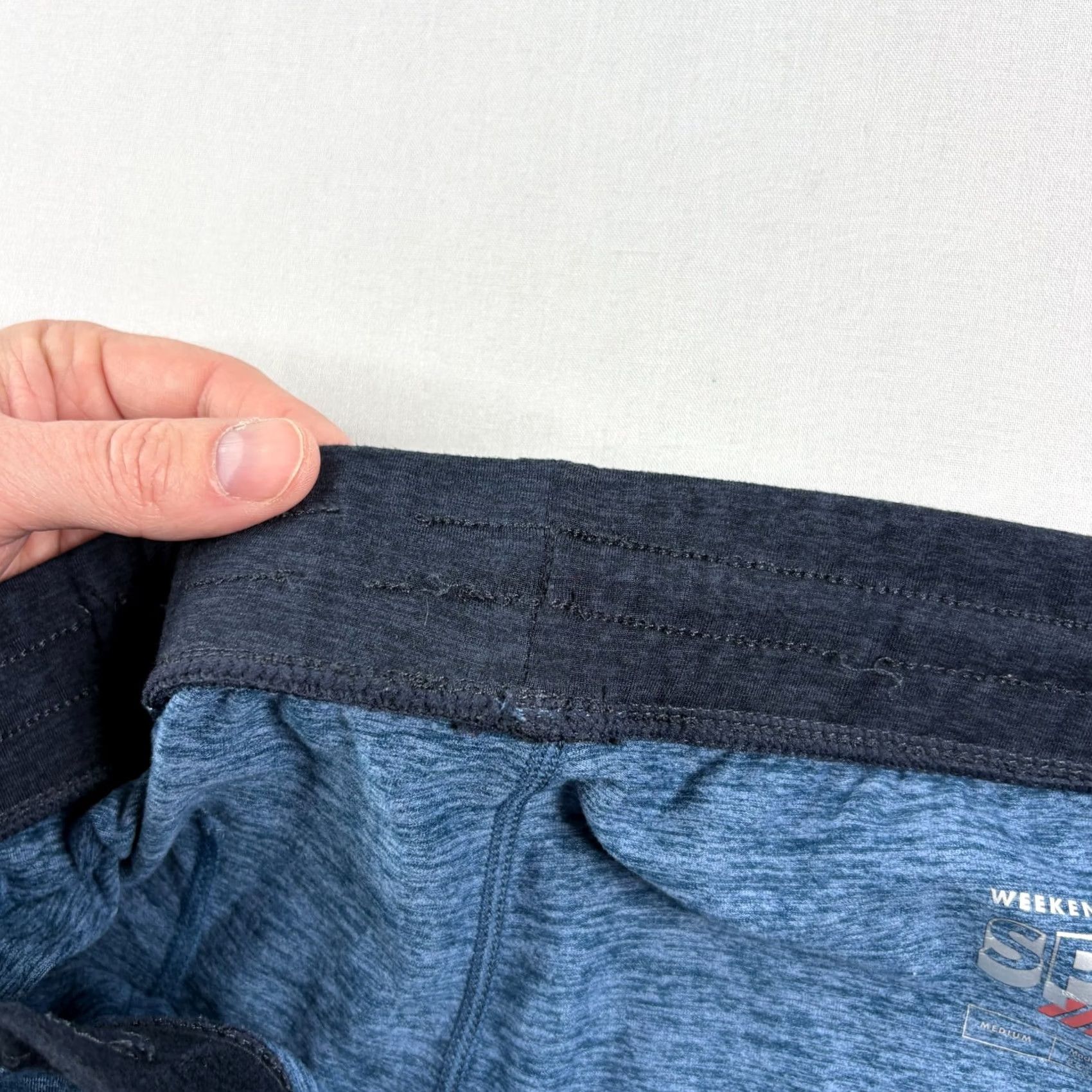 Marine Layer Marine Layer Pants Mens M Blue Weekend Sport Stretch Lounge Sweat Casual Regular Fit Size US 31 - 4 Thumbnail