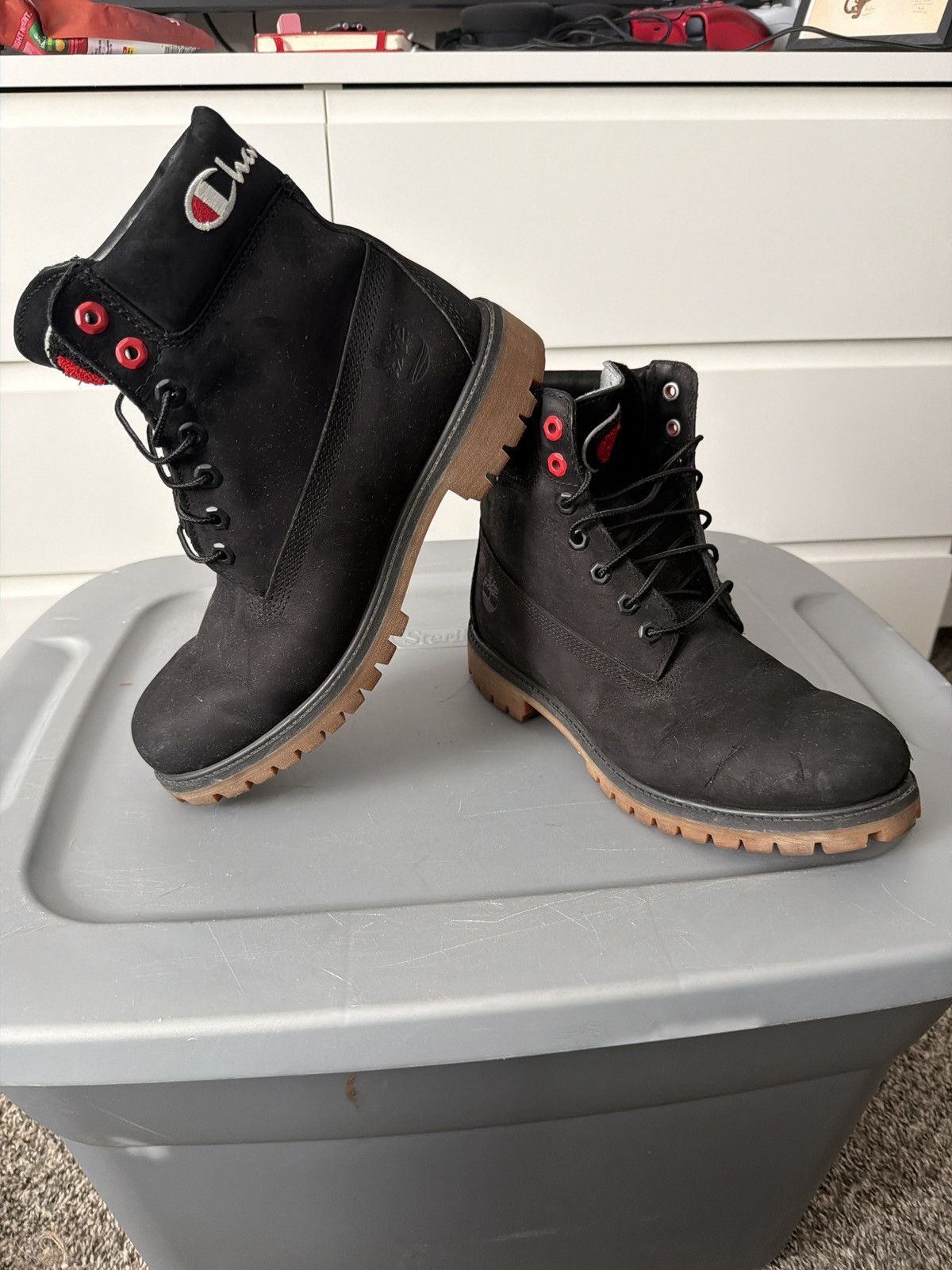 Timberland Timberland Double Collar Black | Grailed