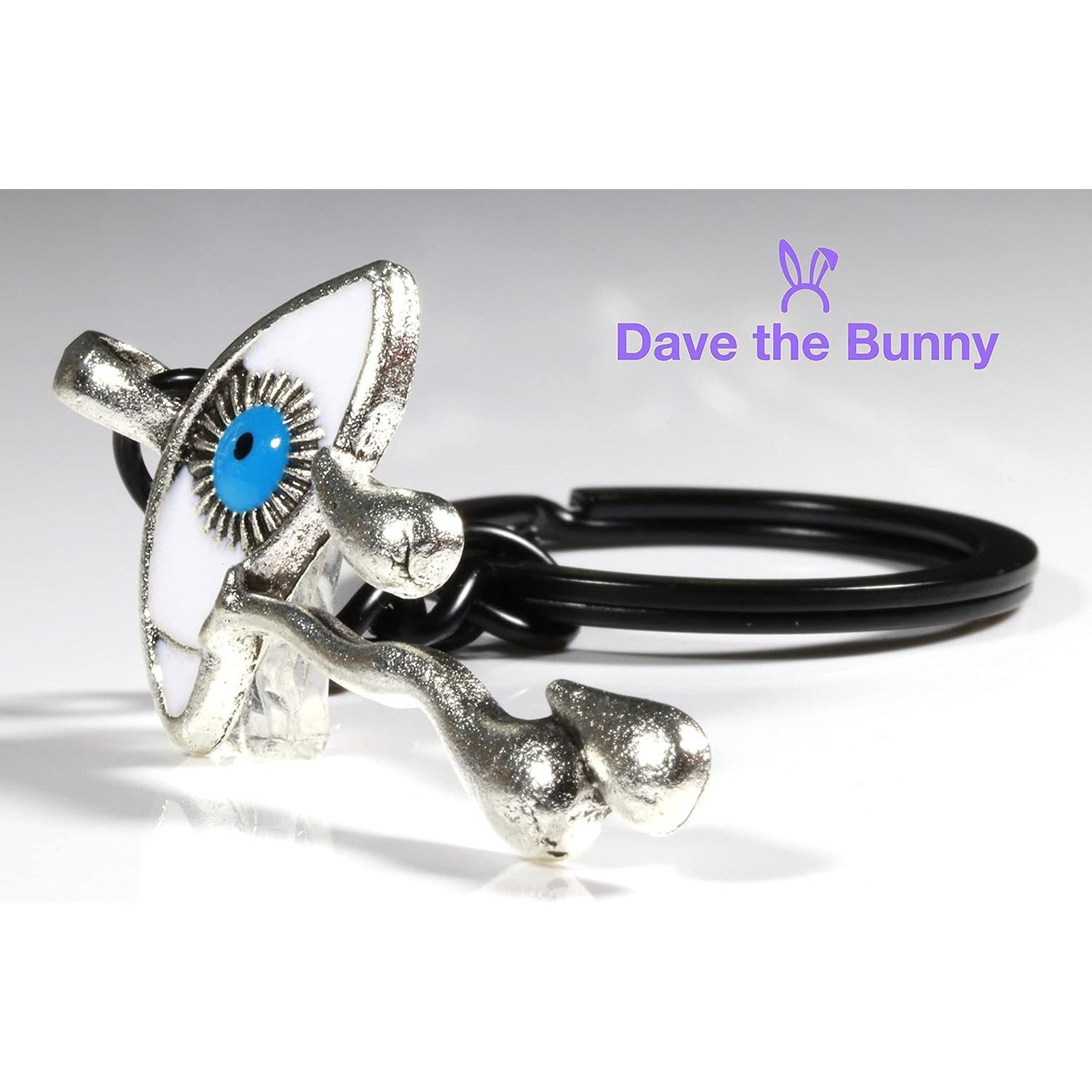 & Other Stories Evil Eye Keychain - Evil Eye Charm Protection Keychain Size ONE SIZE - 6 Thumbnail