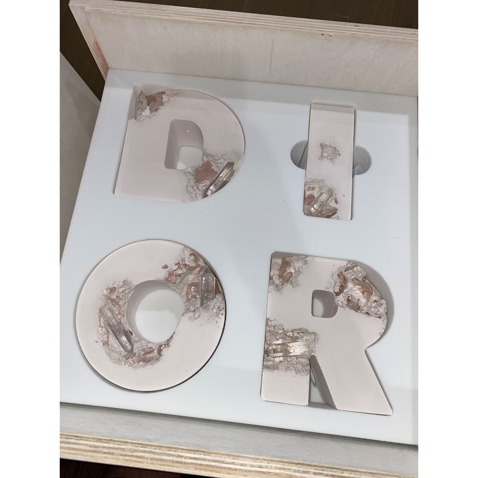 Dior Dior Daniel Arsham Relic Letters Edition 23 of 250 Art Rare Size ONE SIZE - 4 Thumbnail