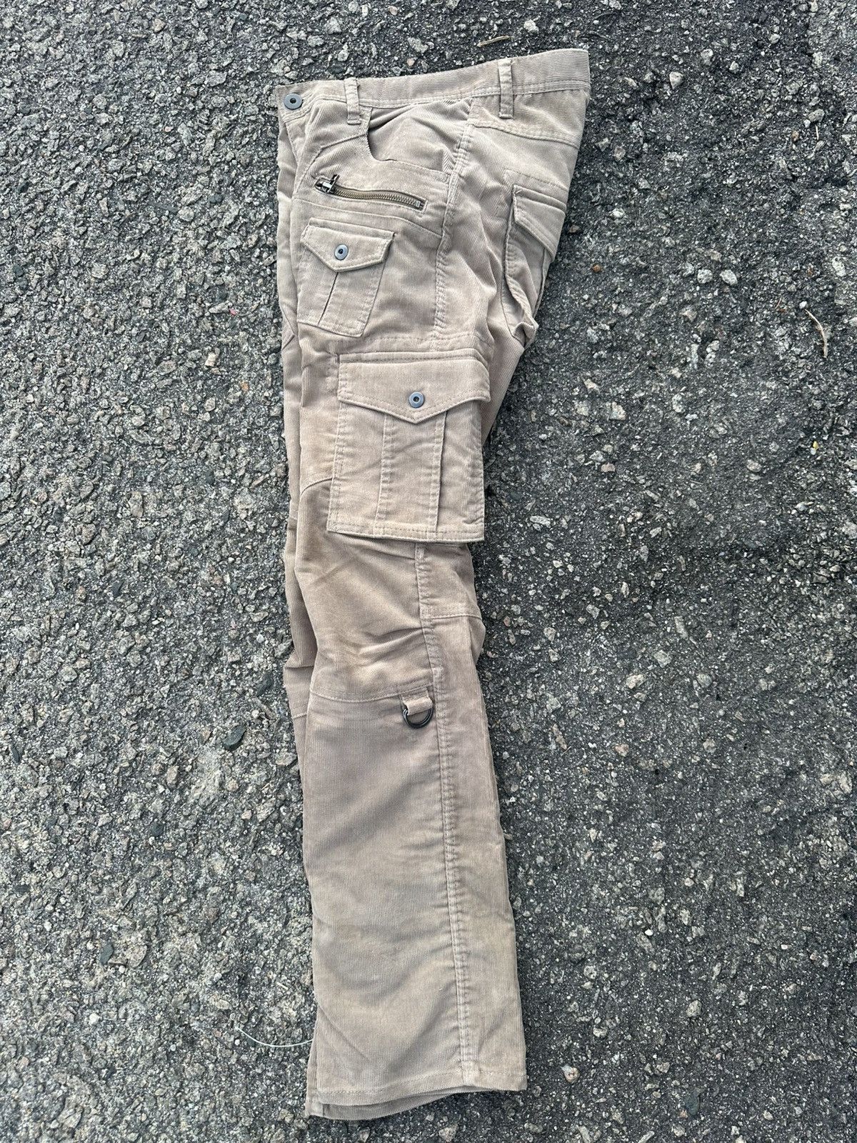 If Six Was Nine CONDUROY CARGO PANTS RATTLE TRAP SENDITIONARIES STYLE Size US 31 - 14 Thumbnail
