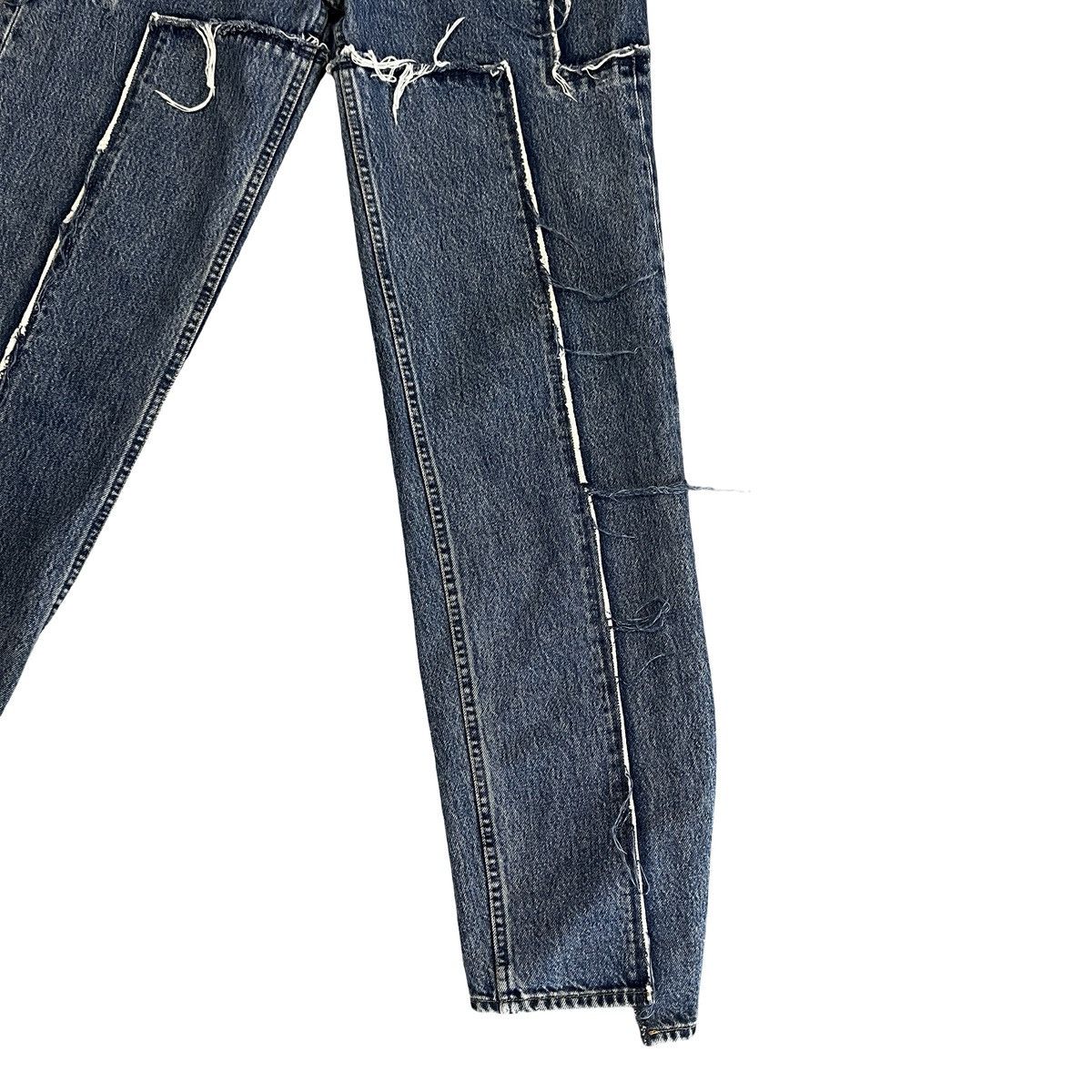 Vetements VETEMENTS 2019SS Demna Era Reconstructed Denim Pants Size US 31 - 3 Thumbnail