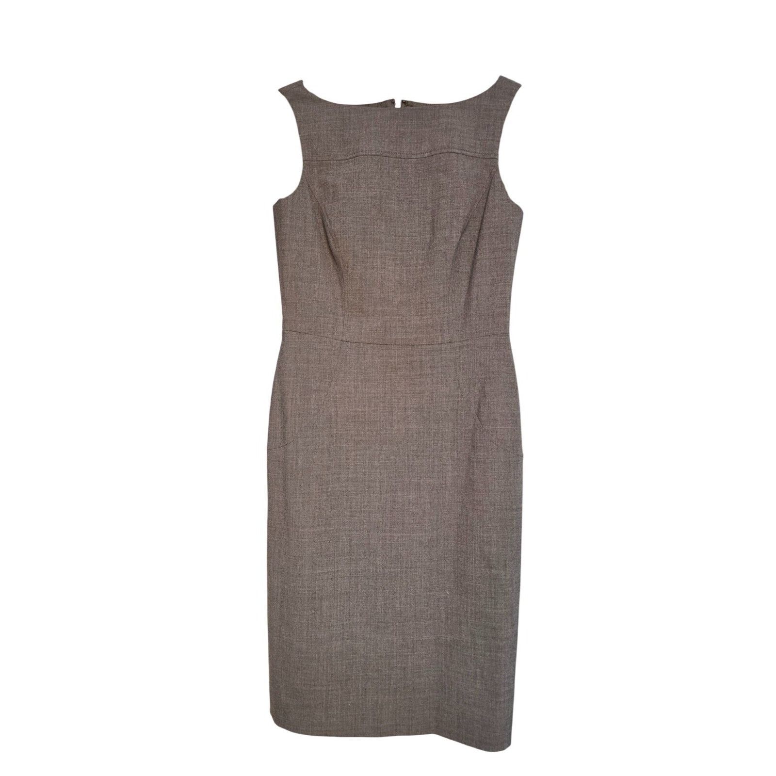 Antonio Marras Antonio Melani Women Pencil Dress Gray Sleeveless size 2 Size XS / US 0-2 / IT 36-38 - 2 Thumbnail