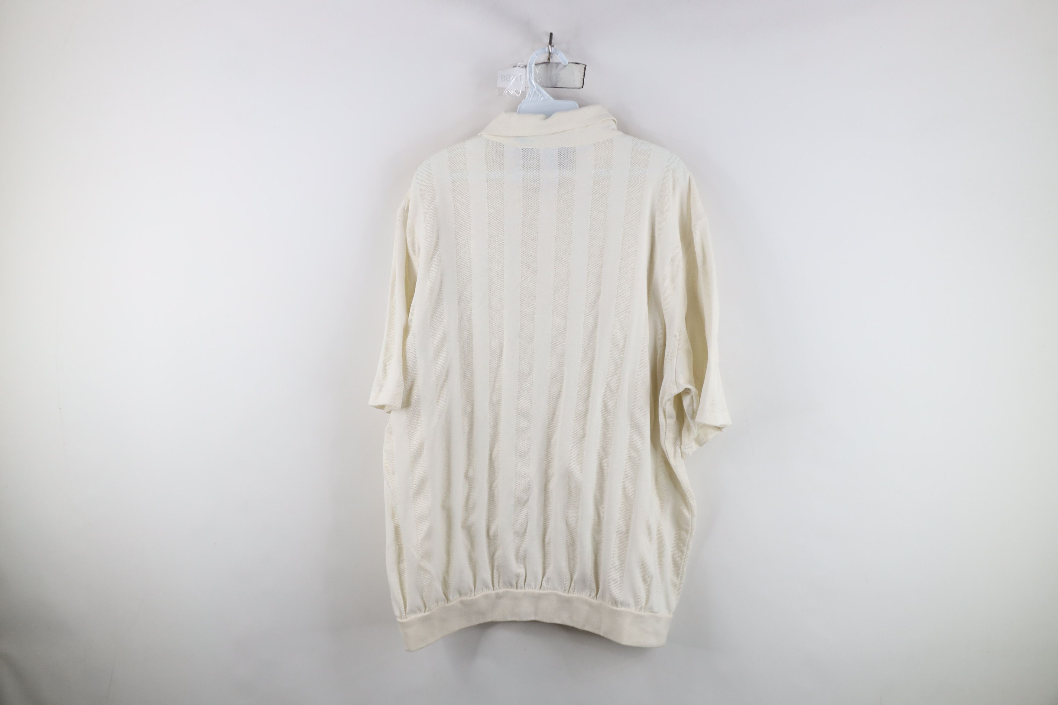 Vintage Vintage 90s Streetwear Knit Collared Pullover Polo Shirt Size US XL / EU 56 / 4 - 10 Thumbnail