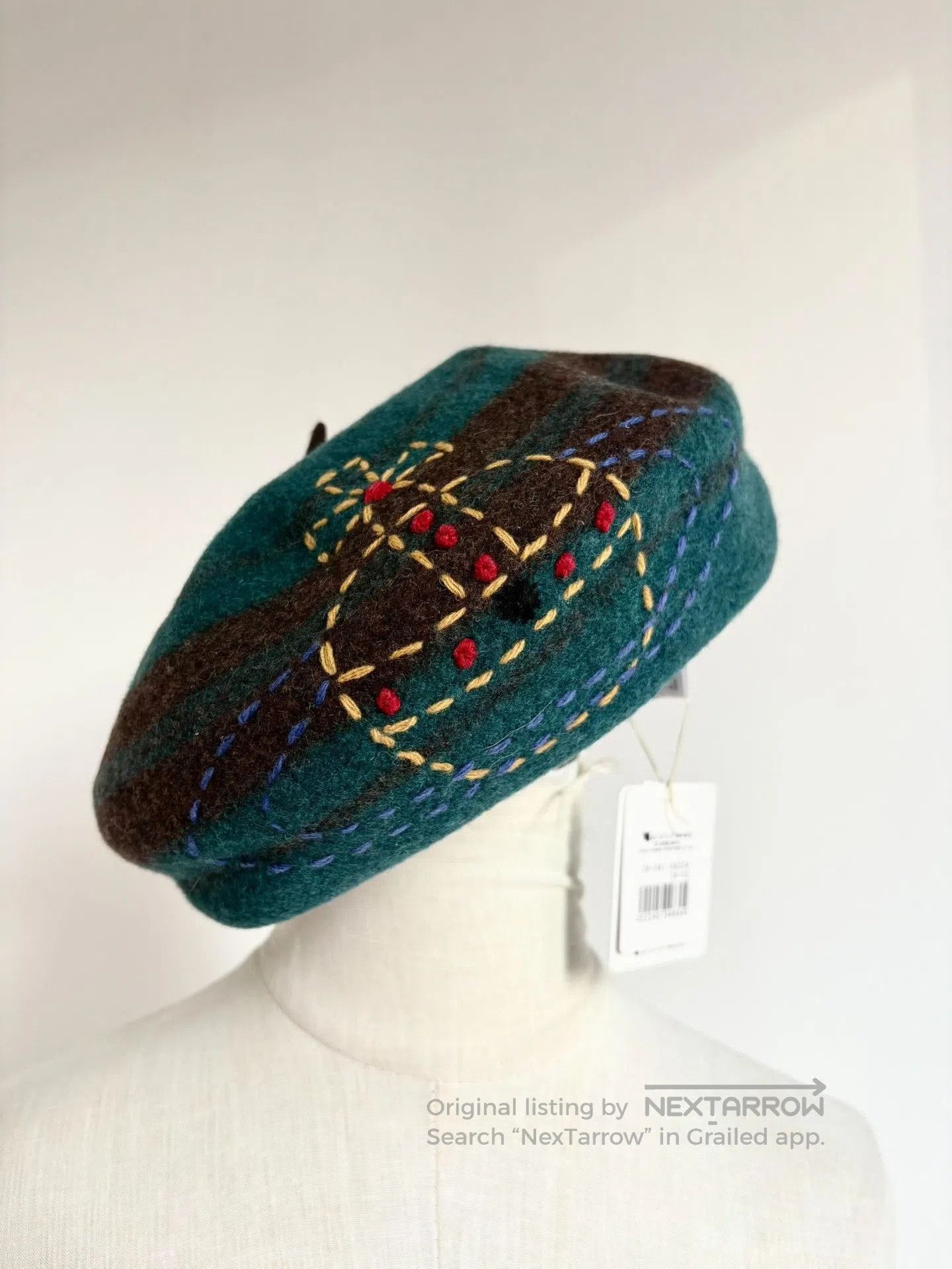 Vivienne Westwood Vivienne Westwood Saturn Embroidered Beret. Size ONE SIZE - 1 Thumbnail