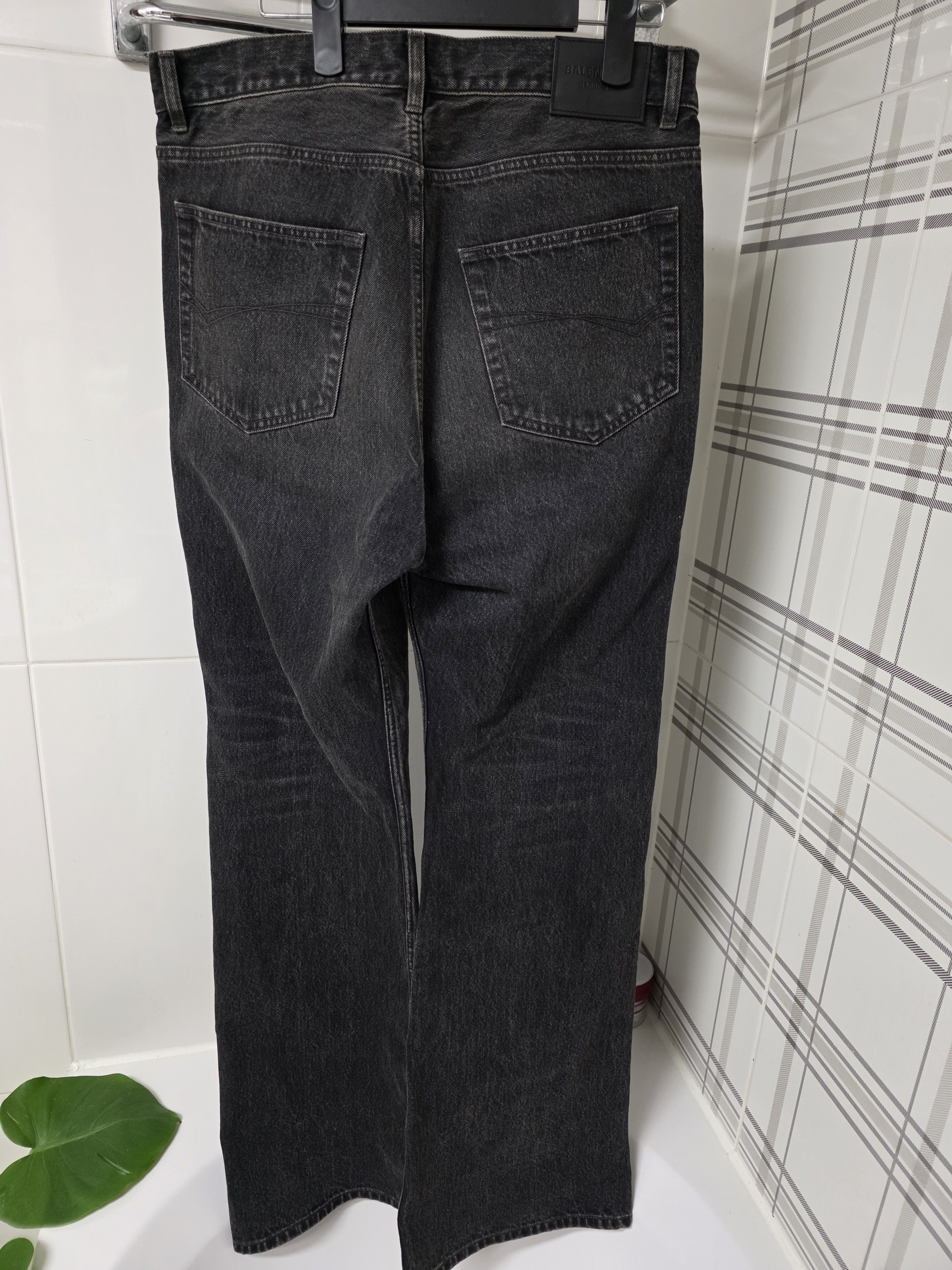 Balenciaga Balenciags garde-robe flared black denim japan made Size US 32 / EU 48 - 2 Thumbnail