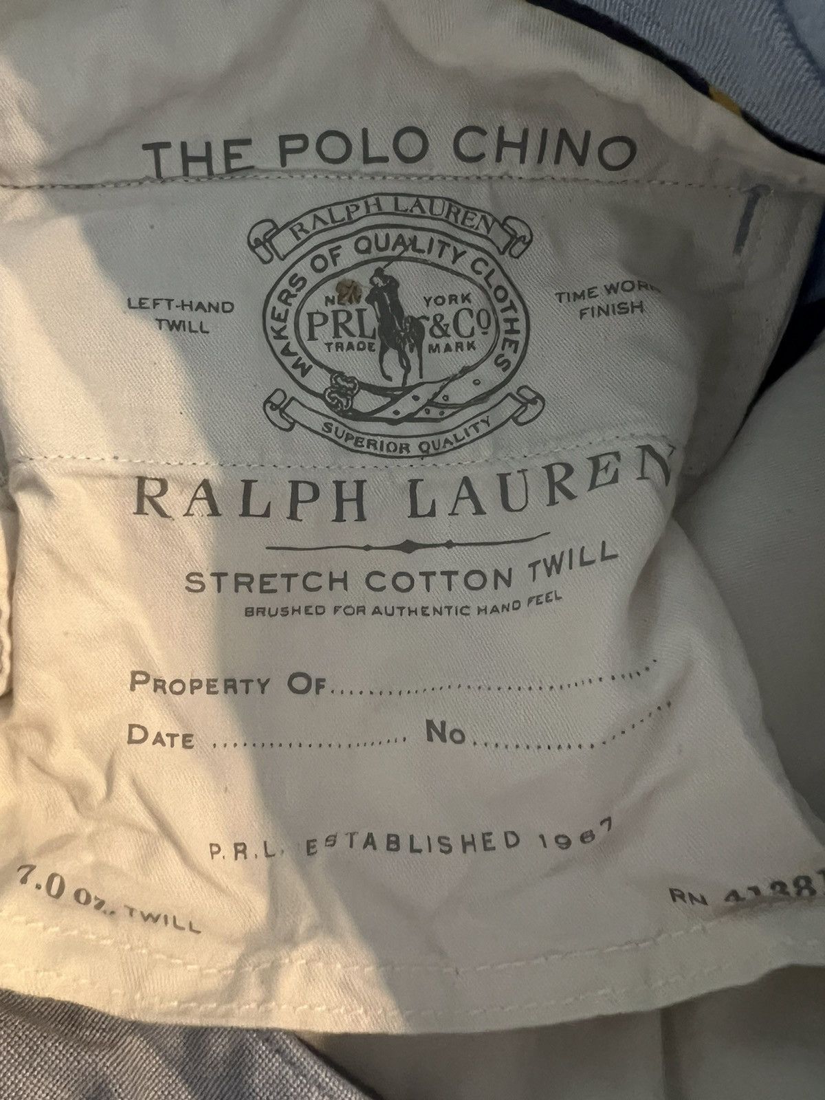 Polo Ralph Lauren POLO RALPH LAUREN Stretch Straight Fit Shorts 31 Blue Size US 31 - 10 Thumbnail