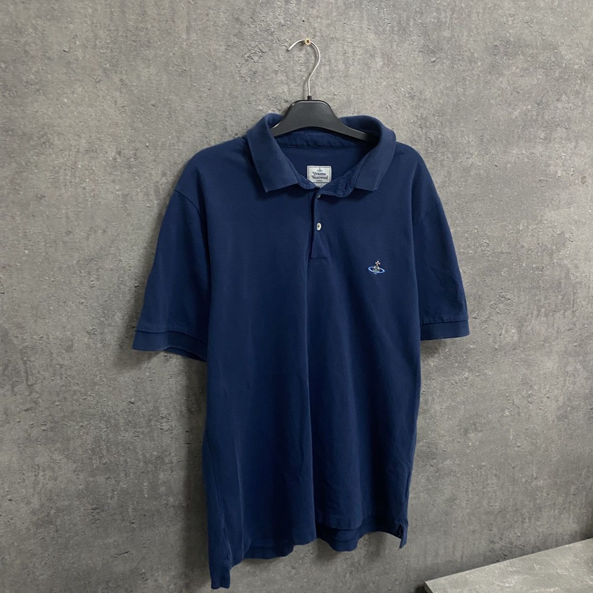 Vivienne Westwood Vivienne Westwood Polo T-Shirt Orb Logo Luxury Size US XL / EU 56 / 4 - 3 Thumbnail