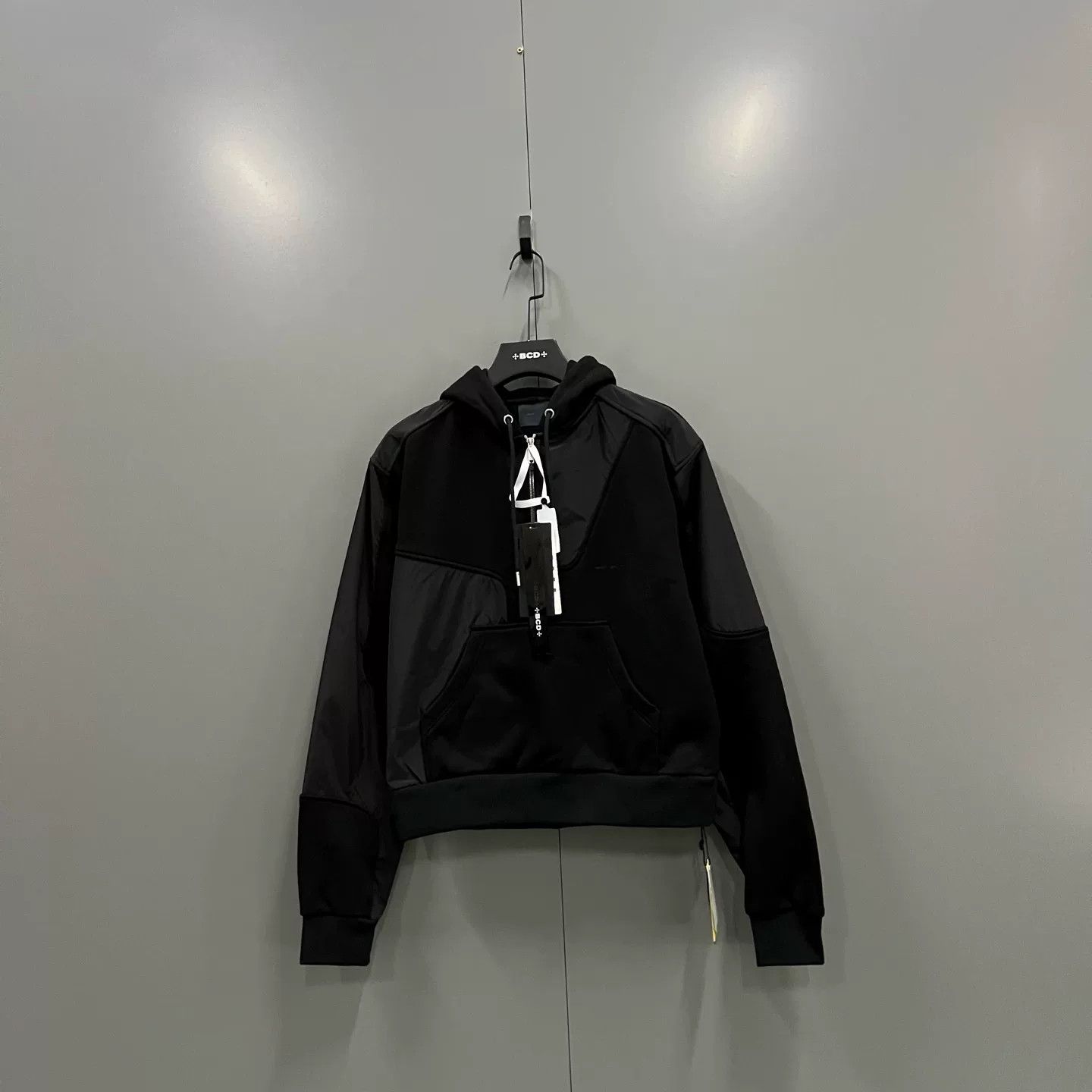 Heliot Emil heliot emil black nylon panel hoodie Size US M / EU 48-50 / 2 - 1 Thumbnail