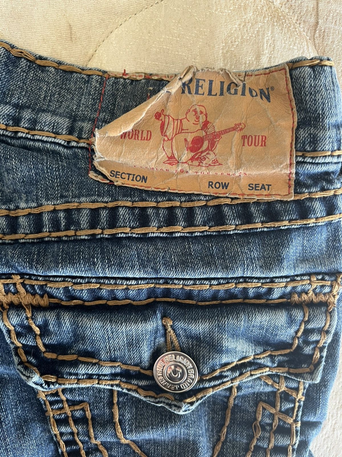 True Religion 1986 True Religion Vintage Jeans Size US 31 - 6 Thumbnail