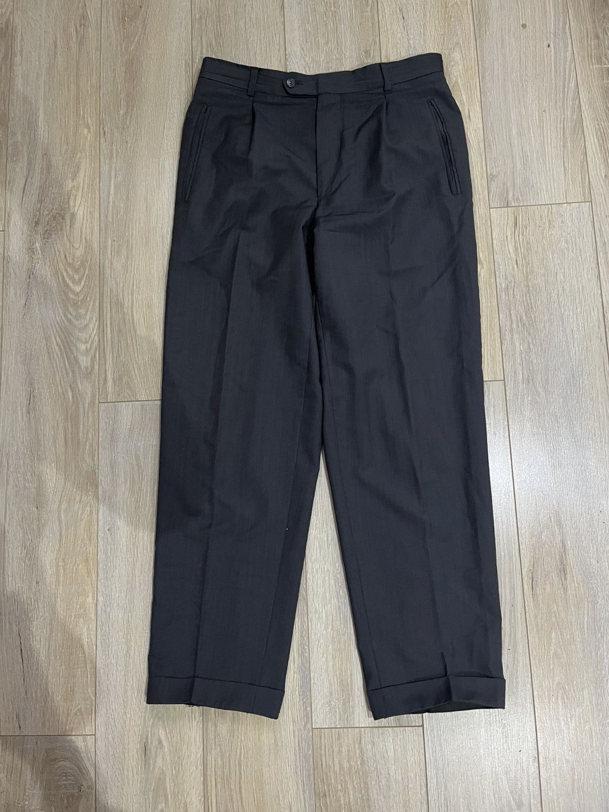 Yves Saint Laurent Yves Saint Laurent Mens Suit Size 46S - 8 Thumbnail