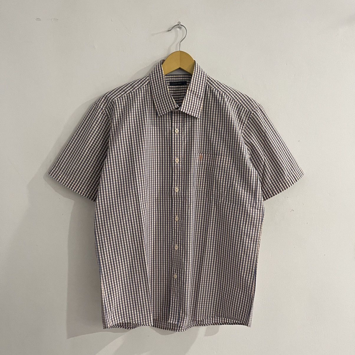 Issey Miyake Caesars - Gingham Button Up Shirt Size US L / EU 52-54 / 3 - 1 Thumbnail