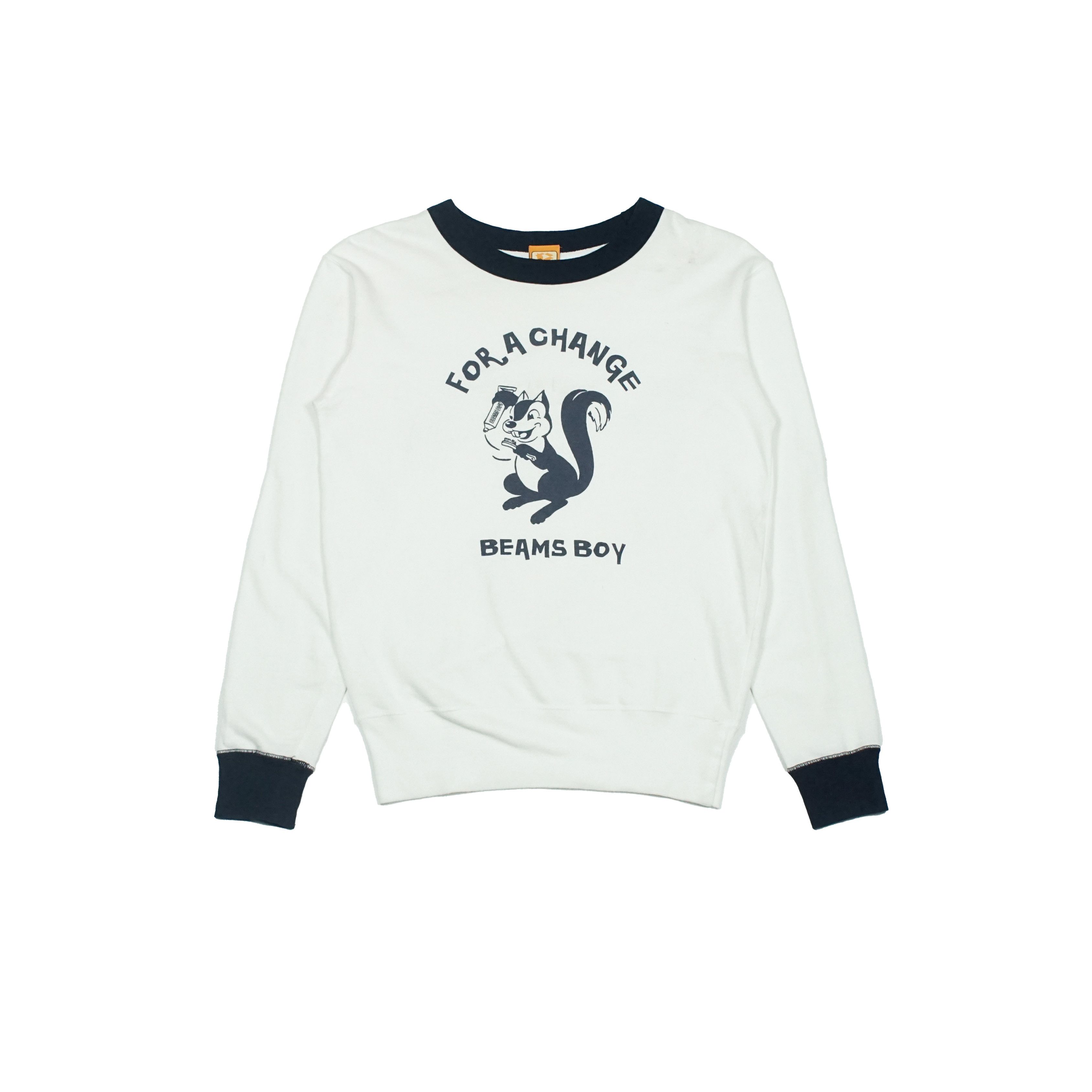 Beams Japan *NoTariff Beams Boy For a Change Sweatshirt Size ONE SIZE - 1 Thumbnail