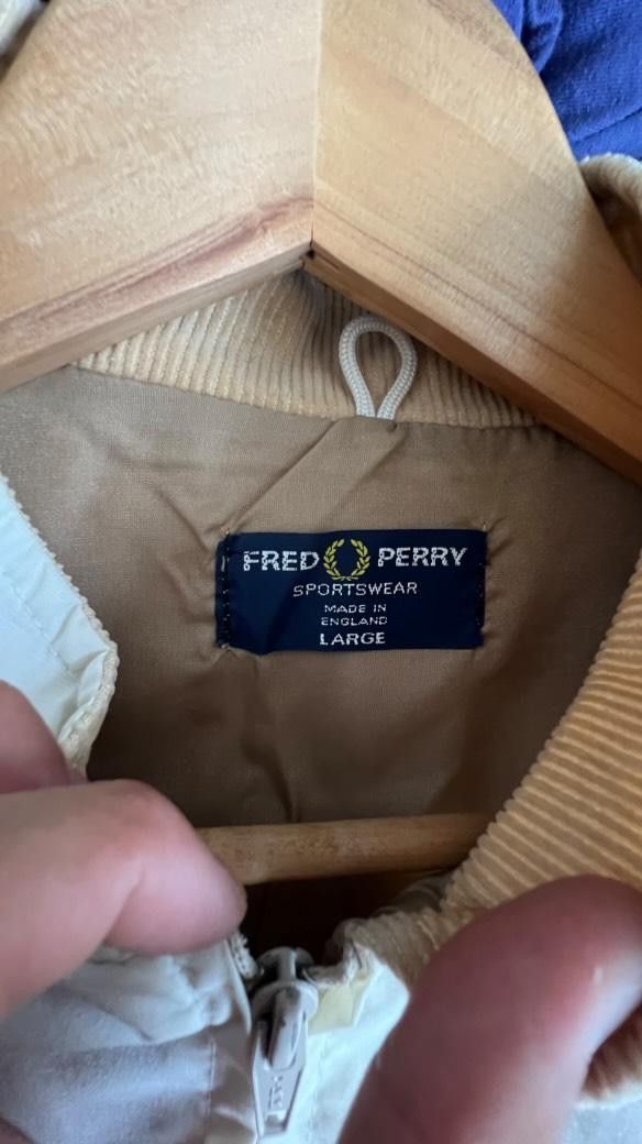 Fred Perry × Vintage Fred Perry sportswear vintage jacket Size US L / EU 52-54 / 3 - 4 Thumbnail