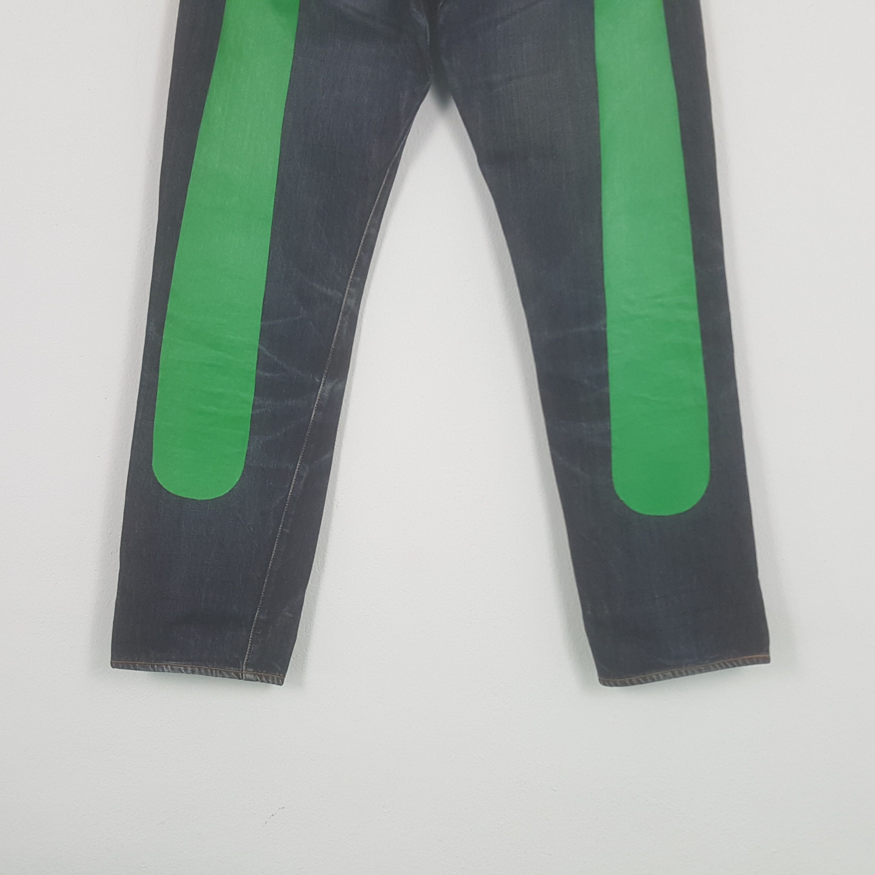 Evisu × Japanese Brand × Vintage Vintage Evisu Japanese Brand Daicock Custom Art Denim Jeans Size US 29 - 3 Thumbnail