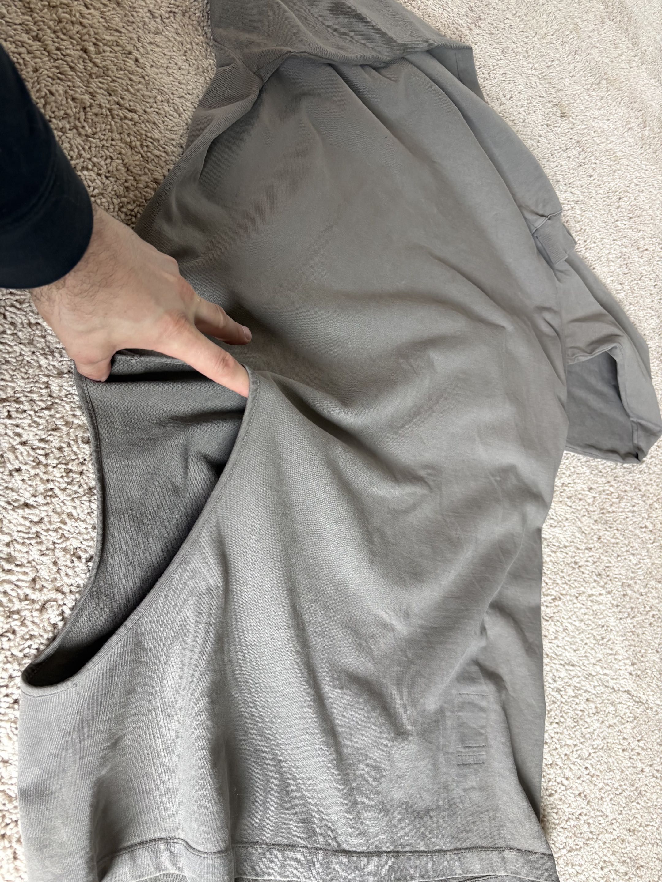 Rick Owens Subhuman Tee Size US L / EU 52-54 / 3 - 6 Thumbnail